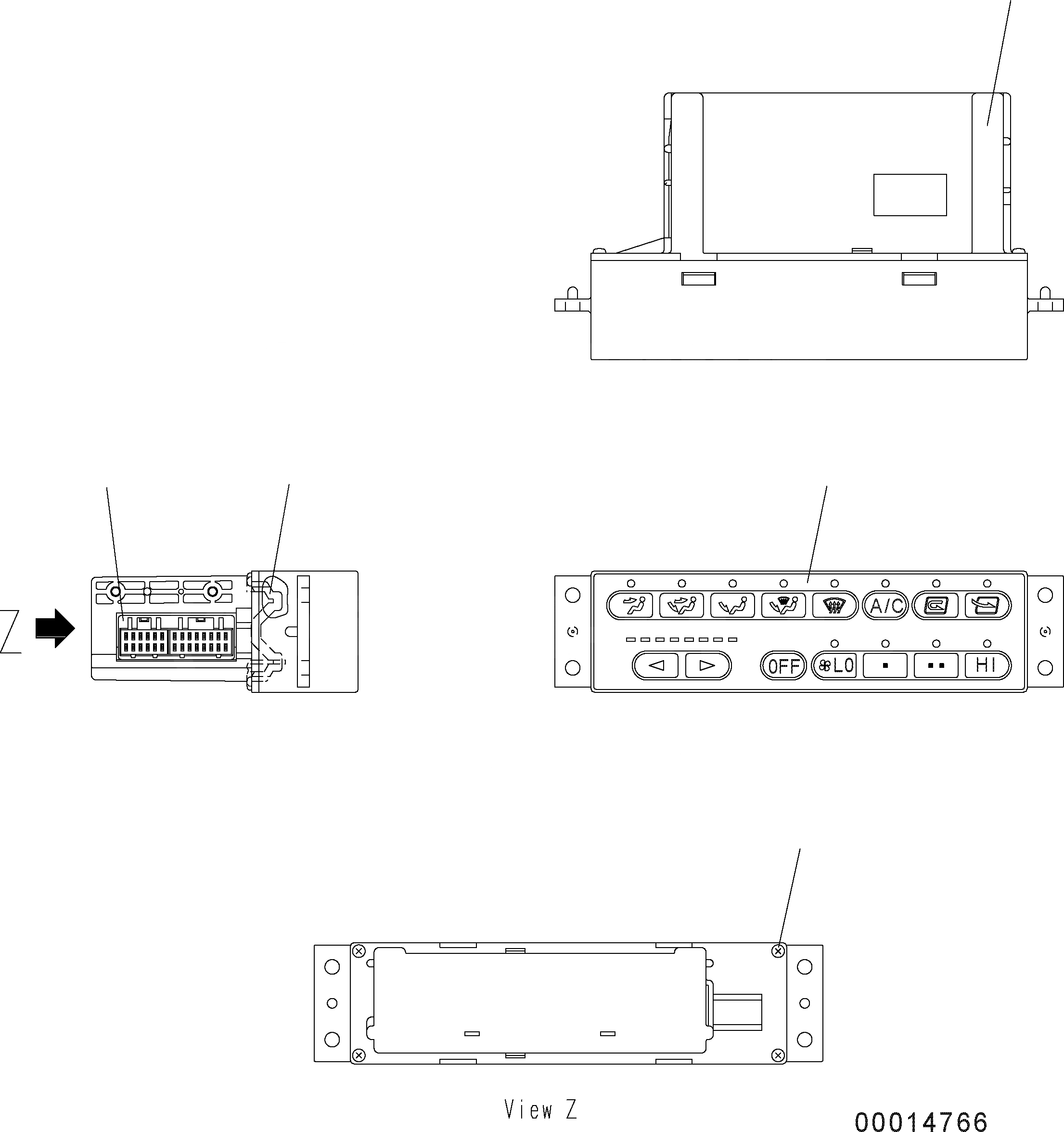 Схема запчастей Komatsu WA380-5 - ПАНЕЛЬ УПРАВЛЕНИЯ (ДОПОЛН. ЧАСТИ) Y ОСНОВН. КОМПОНЕНТЫ И РЕМКОМПЛЕКТЫ