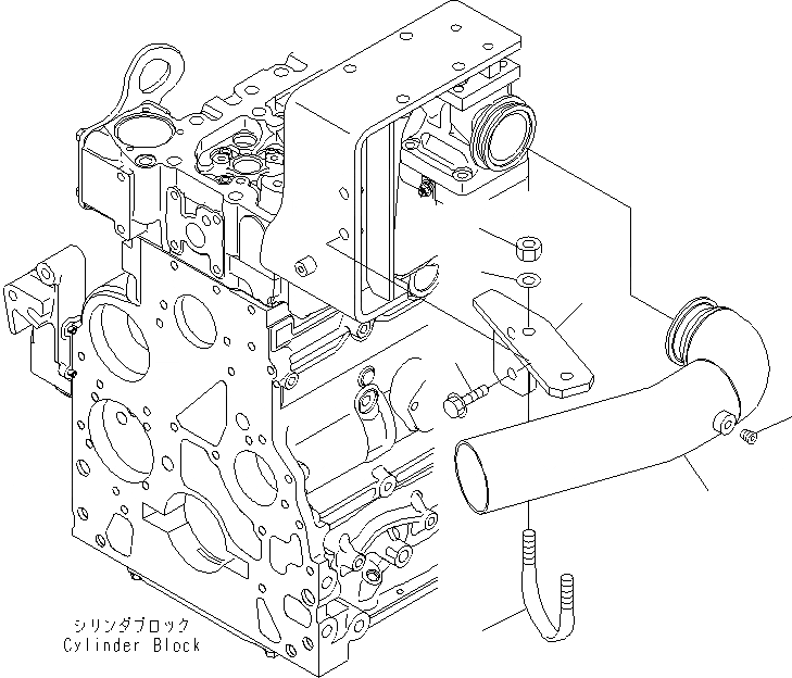 Схема запчастей Komatsu WA380-6 - ВПУСК ВОЗДУХА СОЕДИН-Е ТРУБКА AA ДВИГАТЕЛЬ