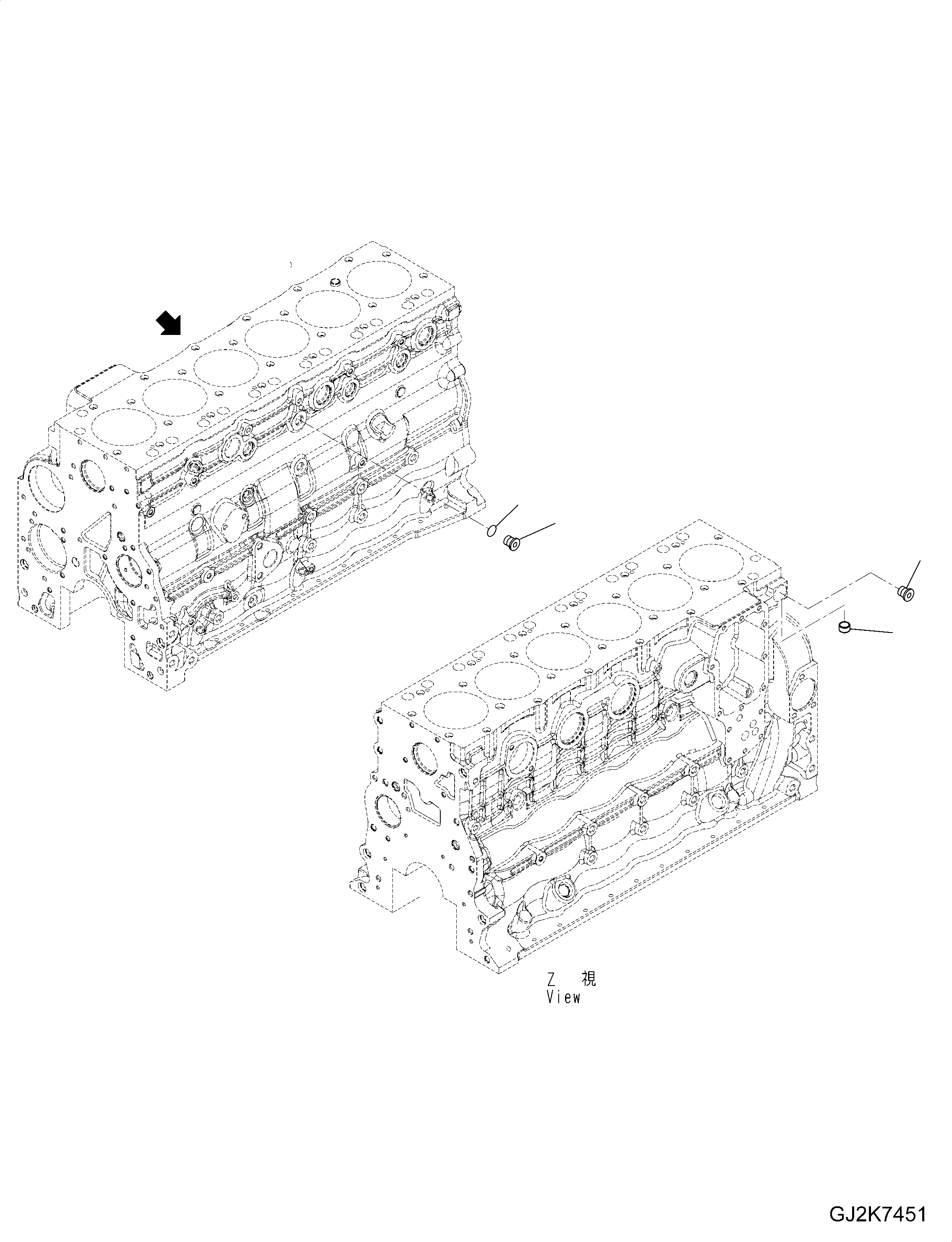 Схема запчастей Komatsu WA380-6 - ОХЛАЖДЕНИЕ МАСЛА ГТР AA ДВИГАТЕЛЬ