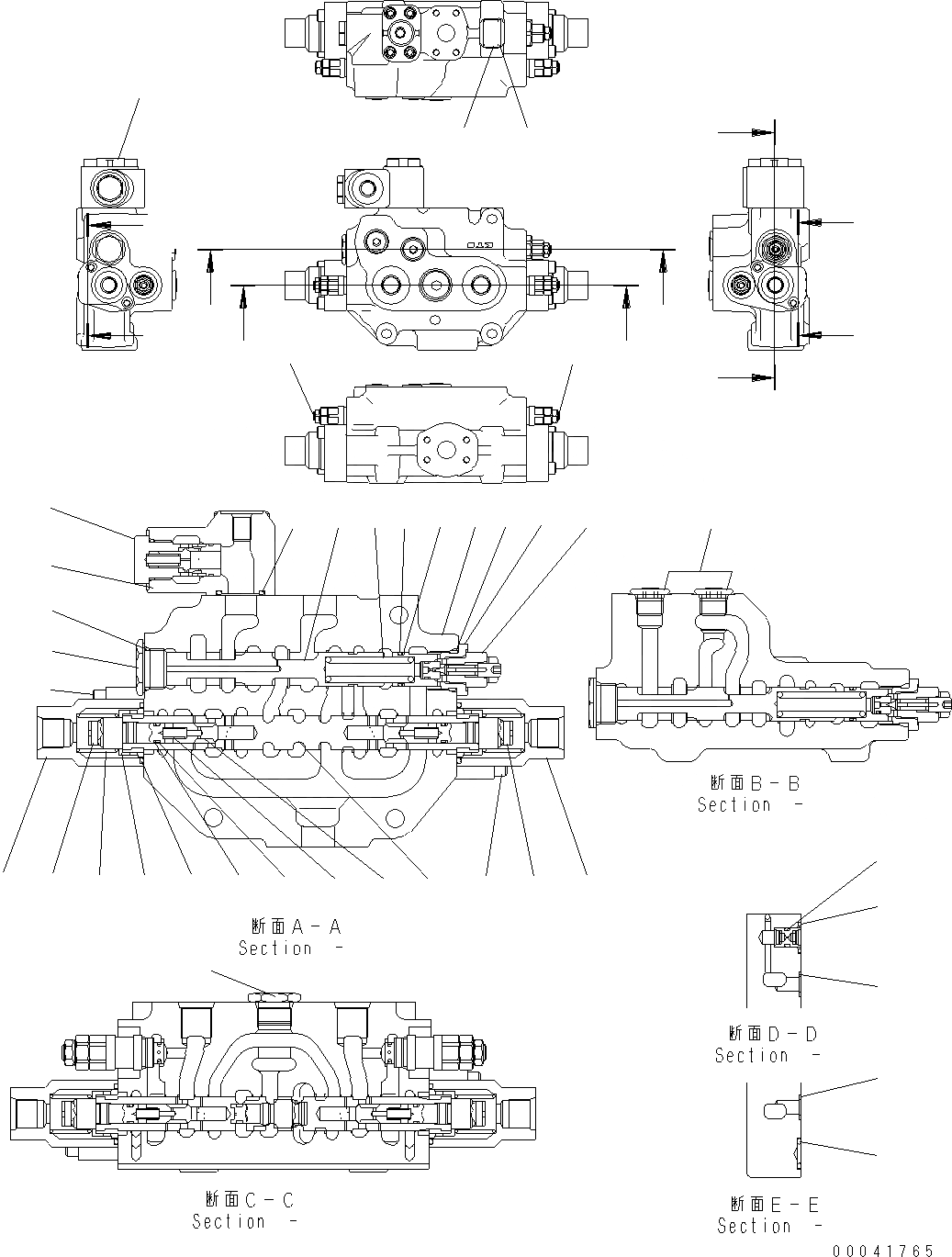 Схема запчастей Komatsu WA380-6 - КЛАПАН РУЛЕВОГО УПРАВЛЕНИЯ (РУЛЕВ. УПРАВЛЕНИЕ ЗАПРАШИВАЮЩ. КЛАПАН) (ДЛЯ ORBITROL РУЛЕВ. УПРАВЛЕНИЕ) Y ОСНОВН. КОМПОНЕНТЫ И РЕМКОМПЛЕКТЫ