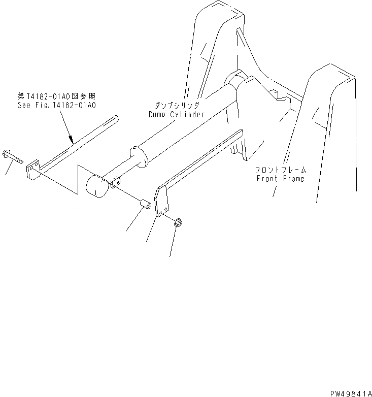 Схема запчастей Komatsu WA40-3-X - ПОЗИЦИОНЕР КОВША(С ИНДИКАТОР) РАБОЧЕЕ ОБОРУДОВАНИЕ