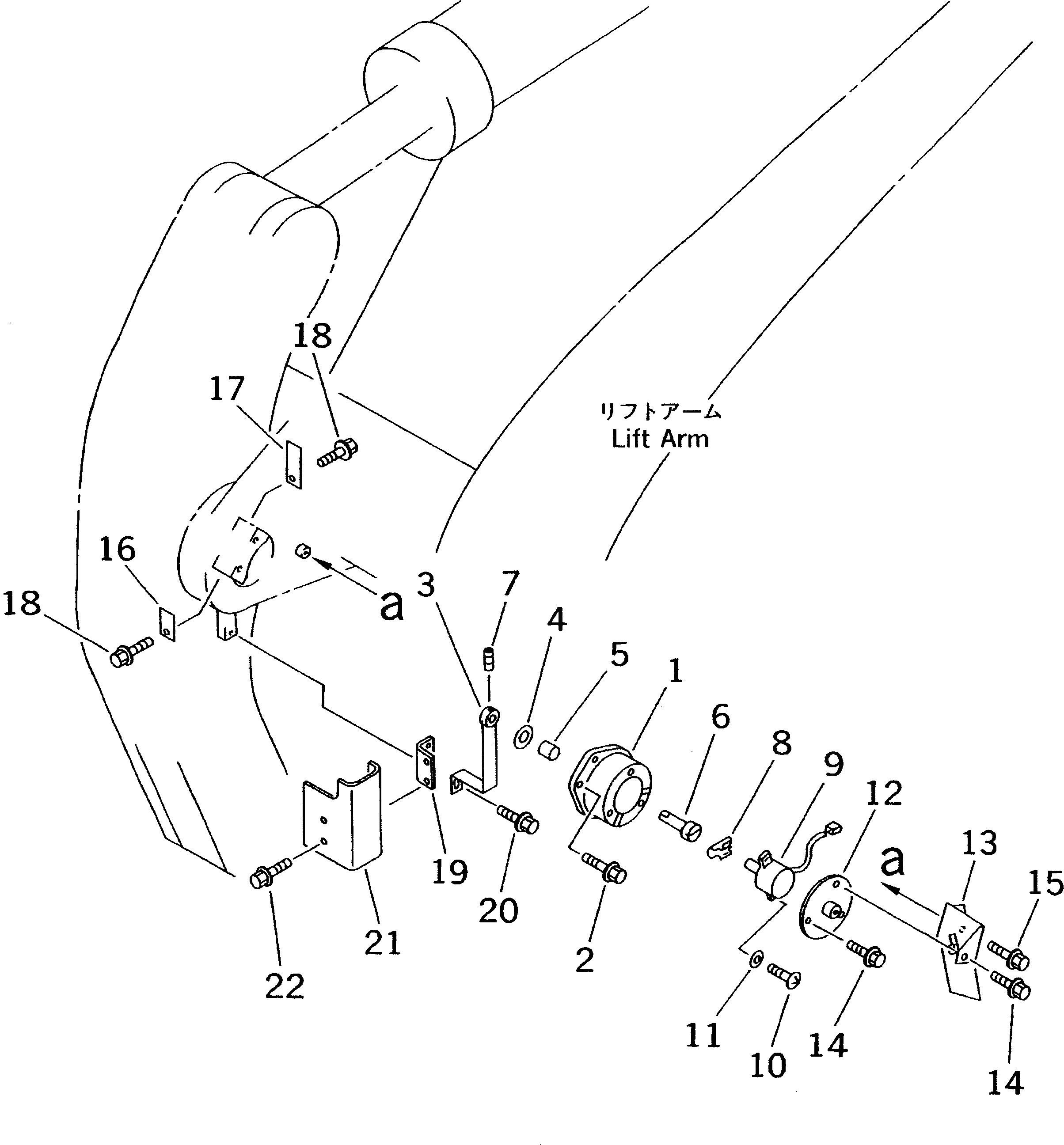Схема запчастей Komatsu WA400-3A-S - ЭЛЕКТРИКА (КОВШ АВТОМАТИЧ. УРОВЕНЬING СИСТЕМА ЛИНИЯ) (/)    (POTENTIOMETER ЭЛЕМЕНТЫ КРЕПЛЕНИЯ)(№-) КОМПОНЕНТЫ ДВИГАТЕЛЯ И ЭЛЕКТРИКА