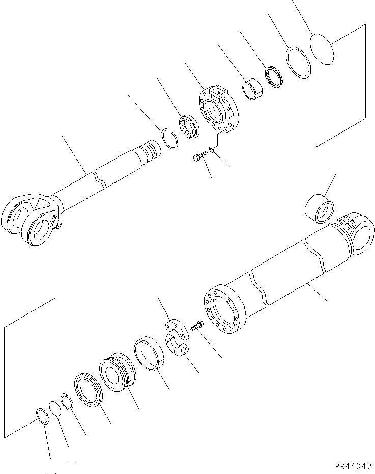 Схема запчастей Komatsu WA400-3A-S - ГИДРОЦИЛИНДР ПОДЪЕМА(№-) УПРАВЛ-Е РАБОЧИМ ОБОРУДОВАНИЕМ