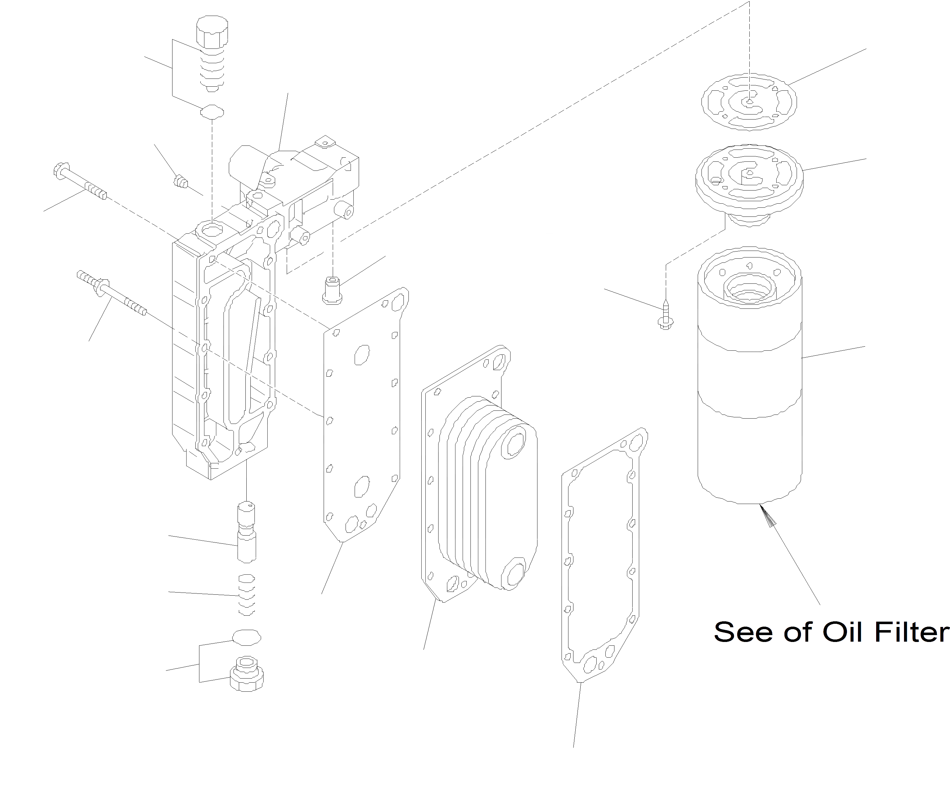 Схема запчастей Komatsu WA400-5 - МАСЛ. ФИЛЬТР ДВИГАТЕЛЬ, КРЕПЛЕНИЕ ДВИГАТЕЛЯ