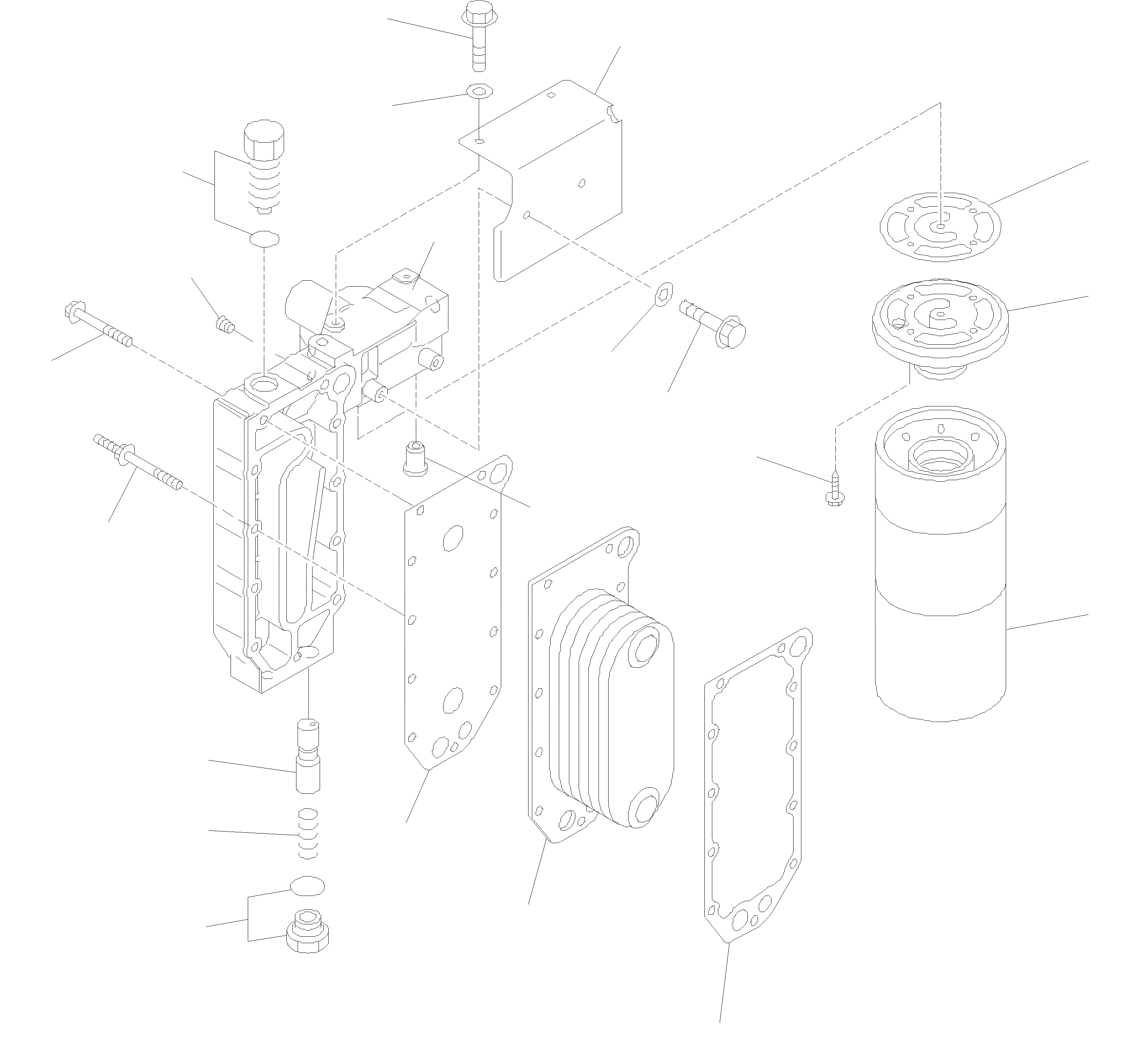 Схема запчастей Komatsu WA400-5 - ДВИГАТЕЛЬ МАСЛ. ОХЛАЖД-Е СИСТЕМА ОХЛАЖДЕНИЯ