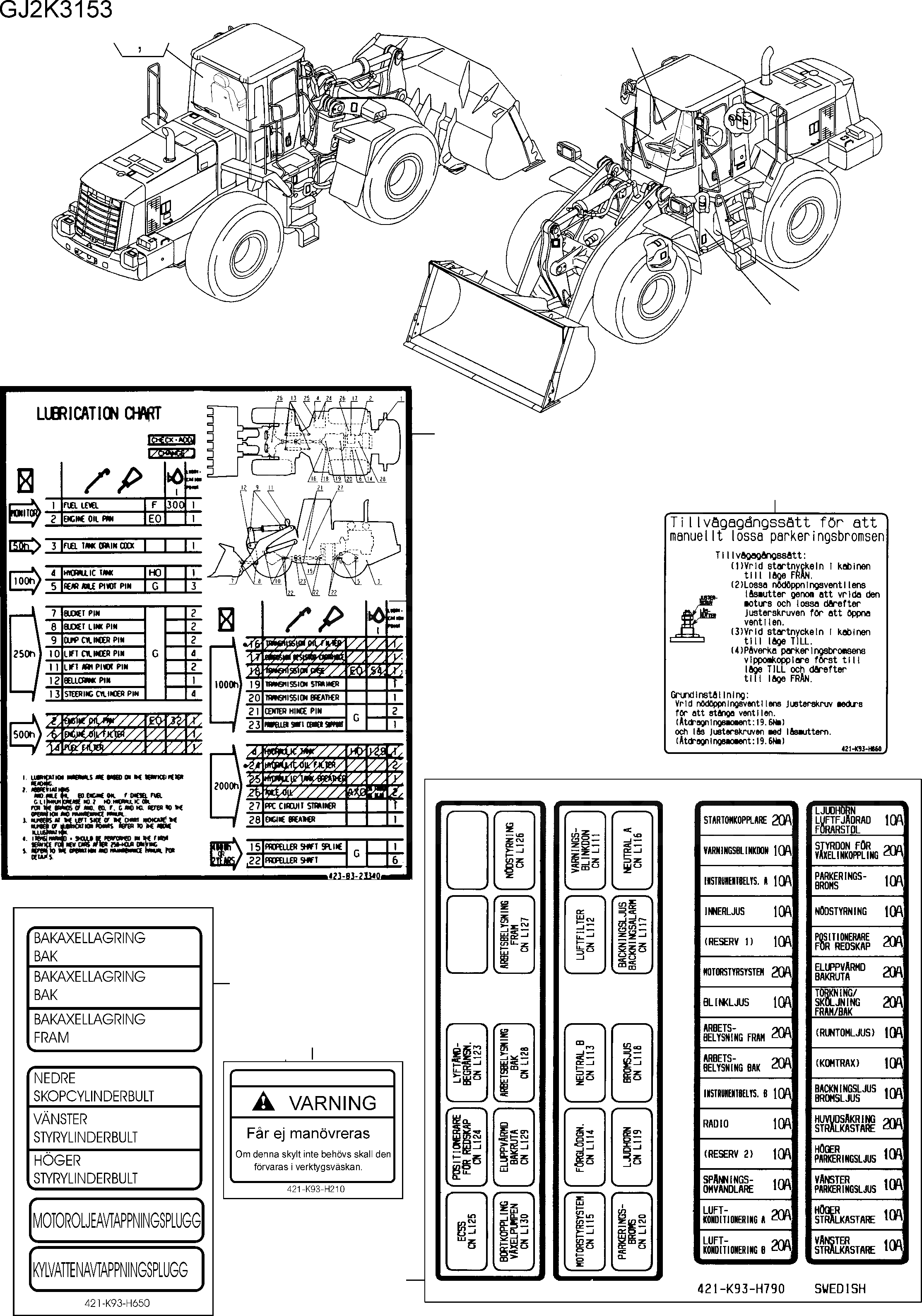Схема запчастей Komatsu WA400-5 - ТАБЛИЧКИS, SWEDISH ИНСТРУМЕНТ, АКСЕССУАРЫ, БУКВЕНН.