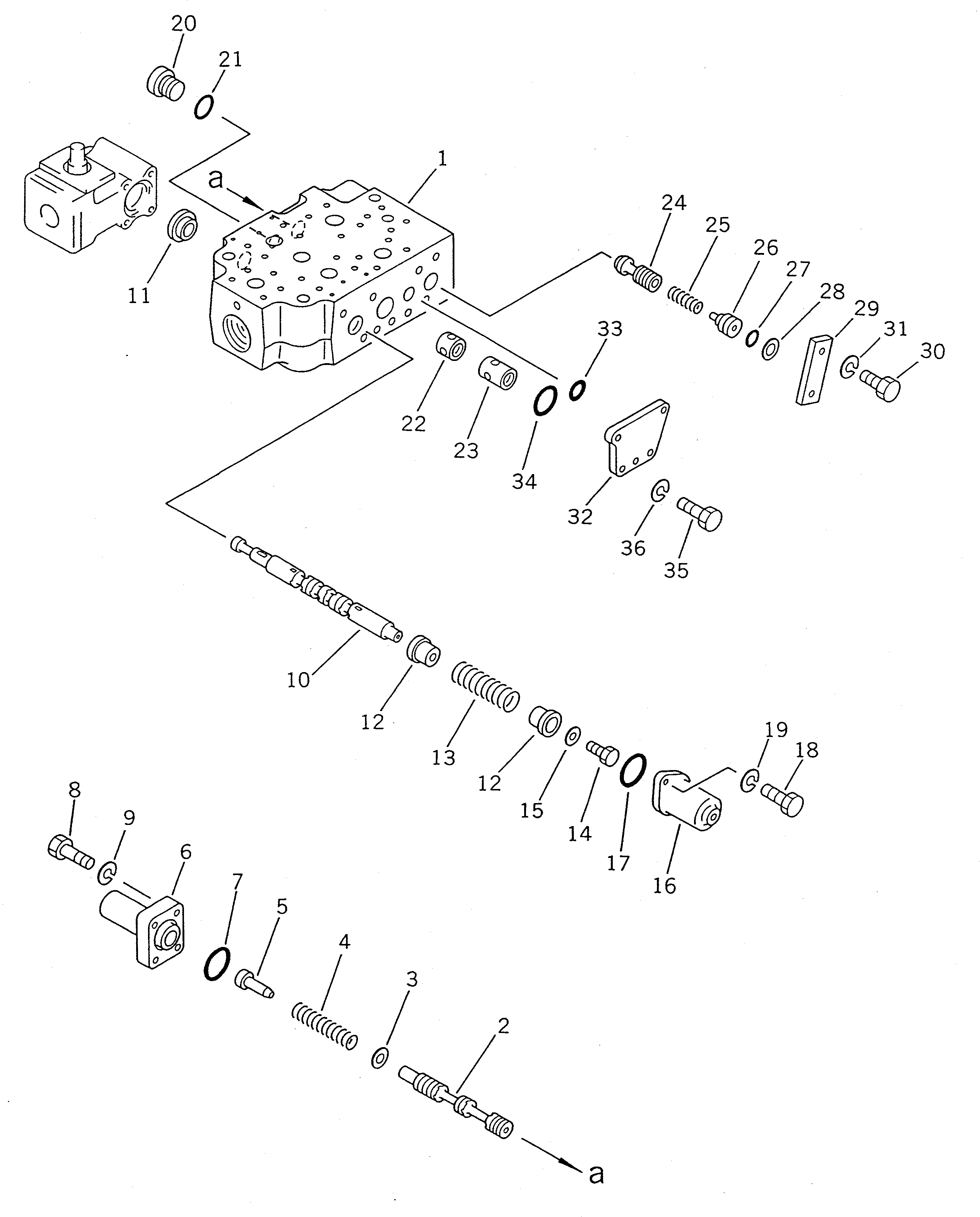 Схема запчастей Komatsu WA420-1 - РУЛЕВ. УПРАВЛЕНИЕ ЗАПРАШИВАЮЩ. КЛАПАН (/)(№-9999) РУЛЕВ. УПРАВЛЕНИЕ И СИСТЕМА УПРАВЛЕНИЯS
