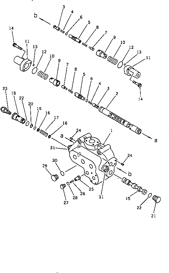 Схема запчастей Komatsu WA420-1 - РУЛЕВ. УПРАВЛЕНИЕ ЗАПРАШИВАЮЩ. КЛАПАН(№-) РУЛЕВ. УПРАВЛЕНИЕ И СИСТЕМА УПРАВЛЕНИЯS