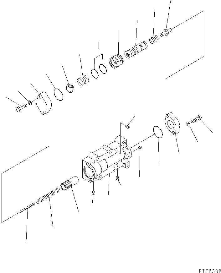 Схема запчастей Komatsu WA420-3CS - МОДУЛИРУЮЩИЙ КЛАПАН ТРАНСМИССИЯ