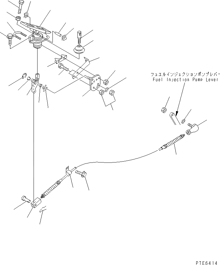 Схема запчастей Komatsu WA420-3CS - ПЕДАЛЬ АКСЕЛЕРАТОРАAND МЕХАНИЗМ КАБИНА ОПЕРАТОРА И СИСТЕМА УПРАВЛЕНИЯ