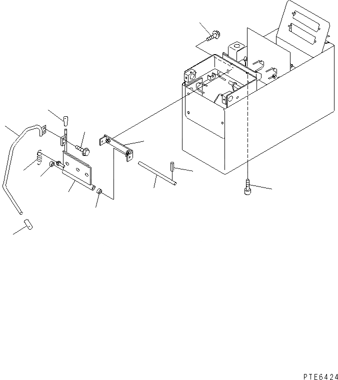 Схема запчастей Komatsu WA420-3CS - УПРАВЛЕНИЕ ПОГРУЗКОЙ (РЫЧАГ БЛОКИРОВКИ РАБОЧ. ОБОРУД.) КАБИНА ОПЕРАТОРА И СИСТЕМА УПРАВЛЕНИЯ