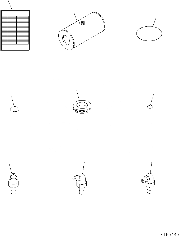 Схема запчастей Komatsu WA420-3CS - ЗАП. ЧАСТИ АКСЕССУАРЫ И ИНСТРУМЕНТ