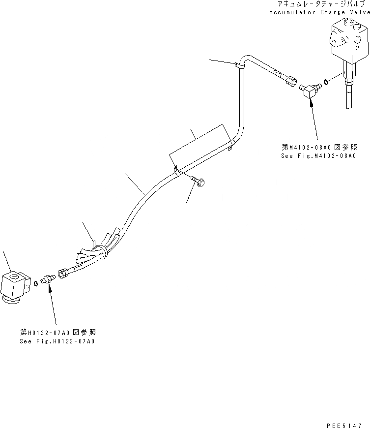 Схема запчастей Komatsu WA420-3 - КЛАПАН РУЛЕВОГО УПРАВЛЕНИЯ (ЗАГРУЗОЧН. КЛАПАН - КЛАПАН РУЛЕВОГО УПРАВЛЕНИЯ ШЛАНГИ) ГИДРАВЛИКА
