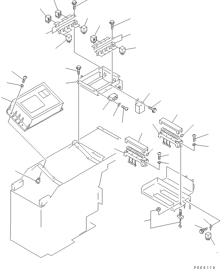 Схема запчастей Komatsu WA420-3 - ПОЛ Э/ПРОВОДКА (МОНИТОР И ЭЛЕМЕНТЫ КРЕПЛЕНИЯ) КАБИНА ОПЕРАТОРА И СИСТЕМА УПРАВЛЕНИЯ
