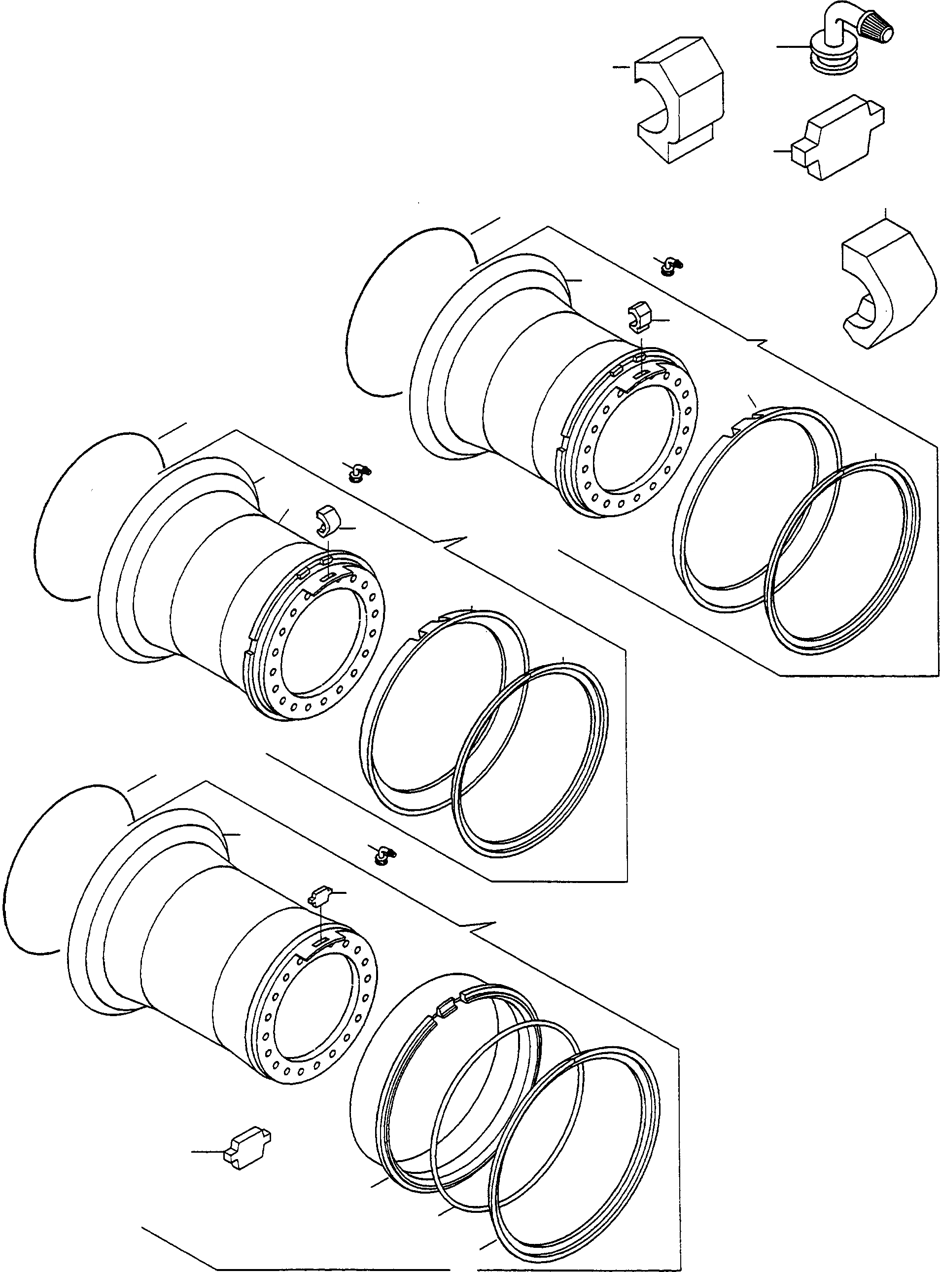 Схема запчастей Komatsu WA420-3 - DISC КОЛЕСА DISC КОЛЕСА, ЦЕПЬ