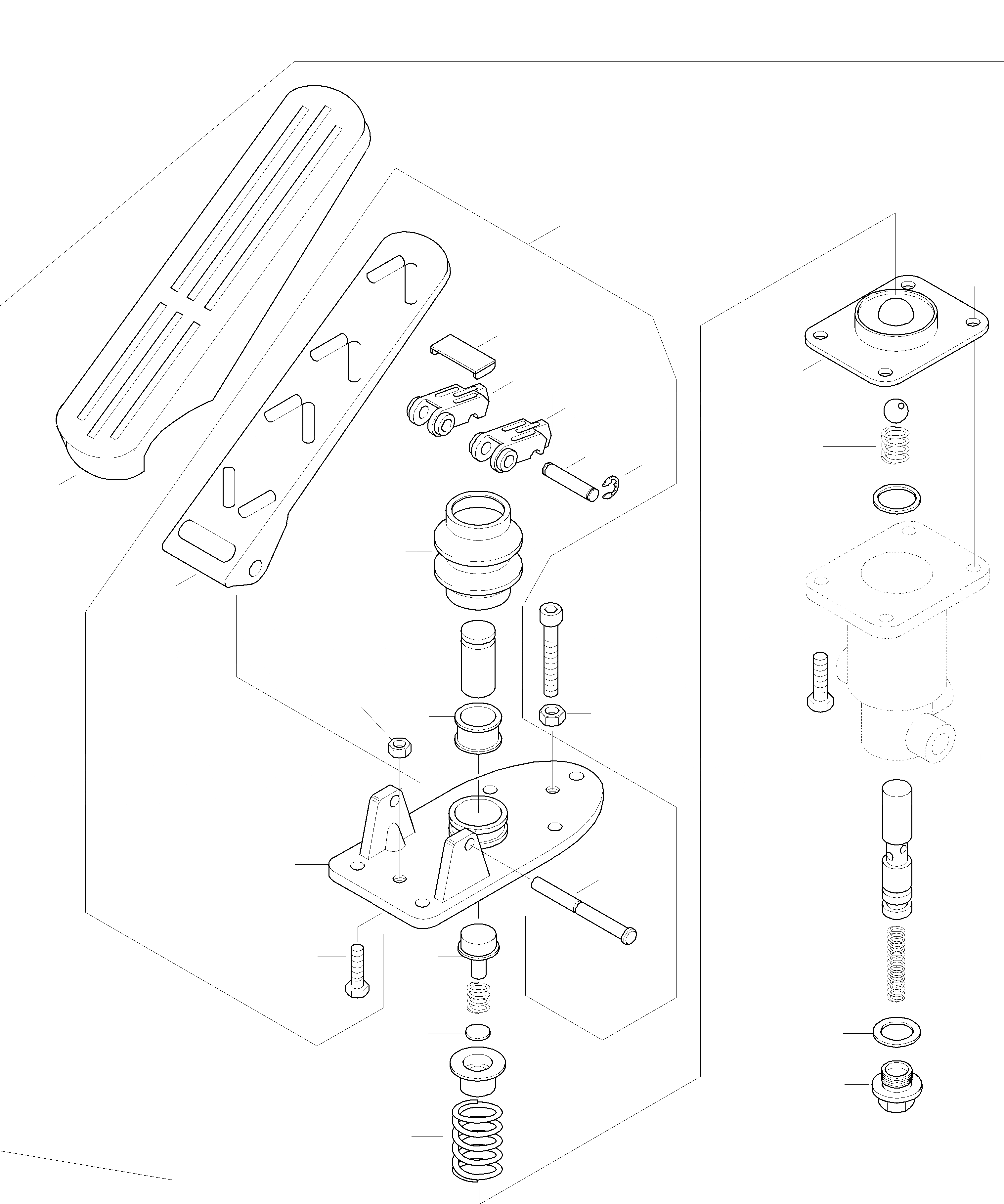 Схема запчастей Komatsu WA420-3 - ТОРМОЗНОЙ КЛАПАН ДЛЯ ШАССИ NO.WAH 7 - 9 ТОРМОЗ. СИСТЕМА