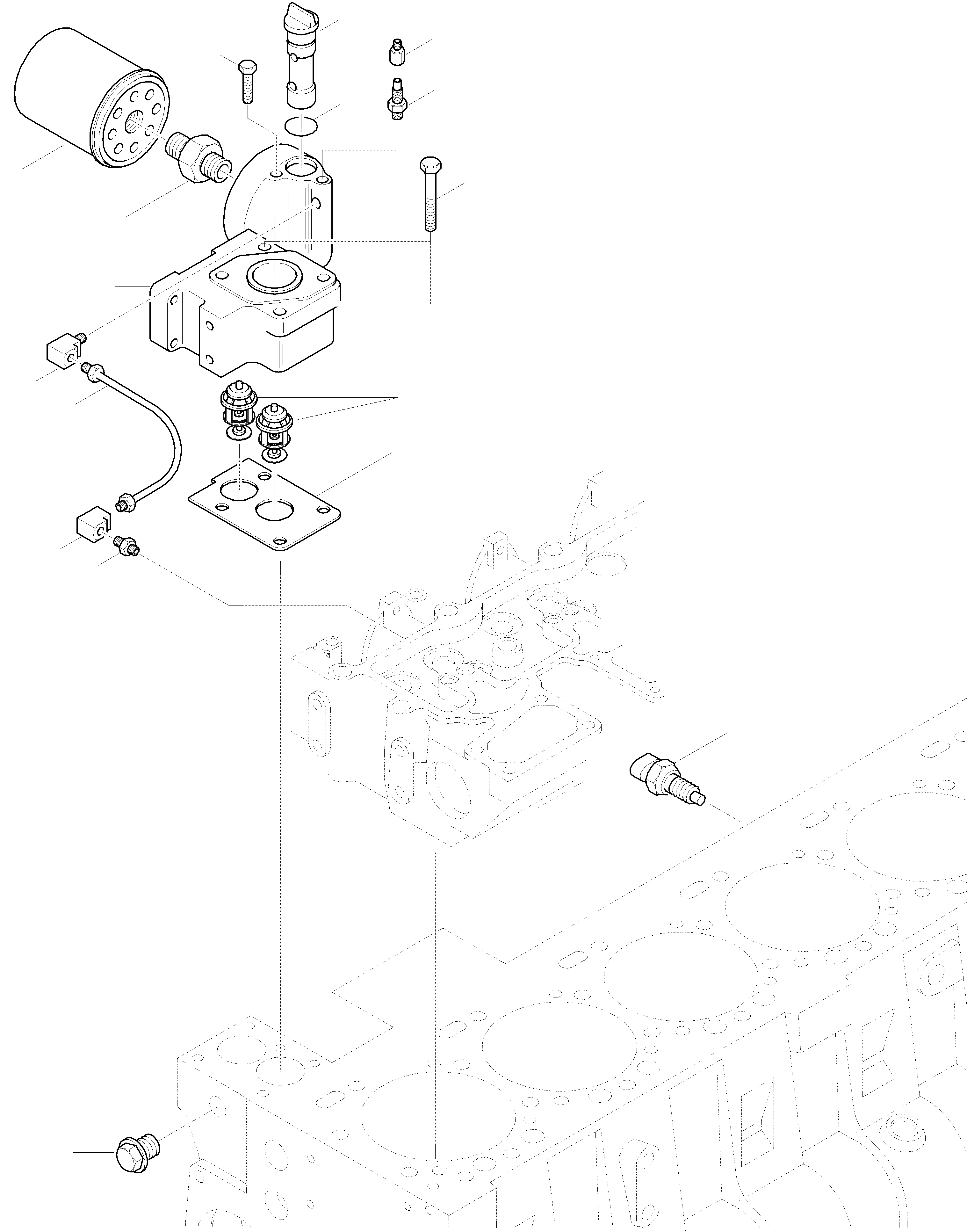 Схема запчастей Komatsu WA420-3 active - СИСТЕМА ОХЛАЖДЕНИЯ ДВИГАТЕЛЬ, КРЕПЛЕНИЕ ДВИГАТЕЛЯ
