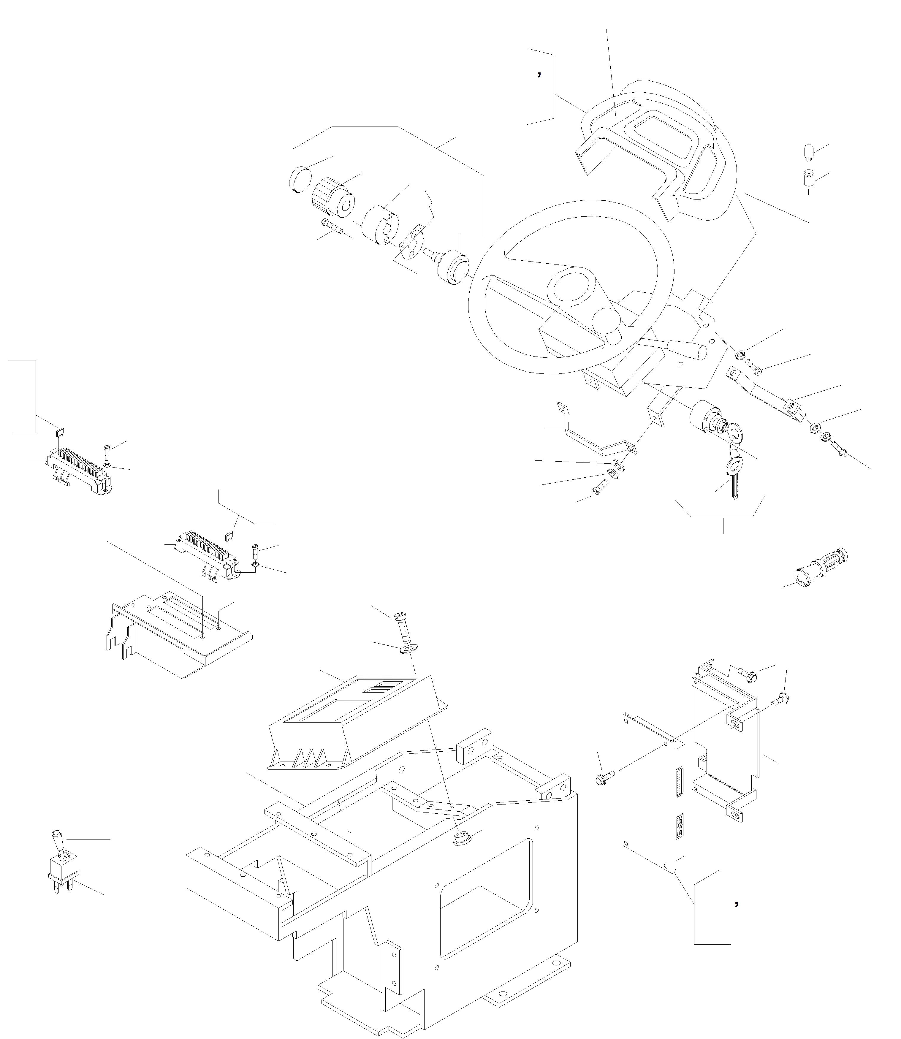 Схема запчастей Komatsu WA420-3 active - INSTRUMENT КОРПУС И ATTACHING ЧАСТИ ЭЛЕКТРИЧ. СИСТЕМА