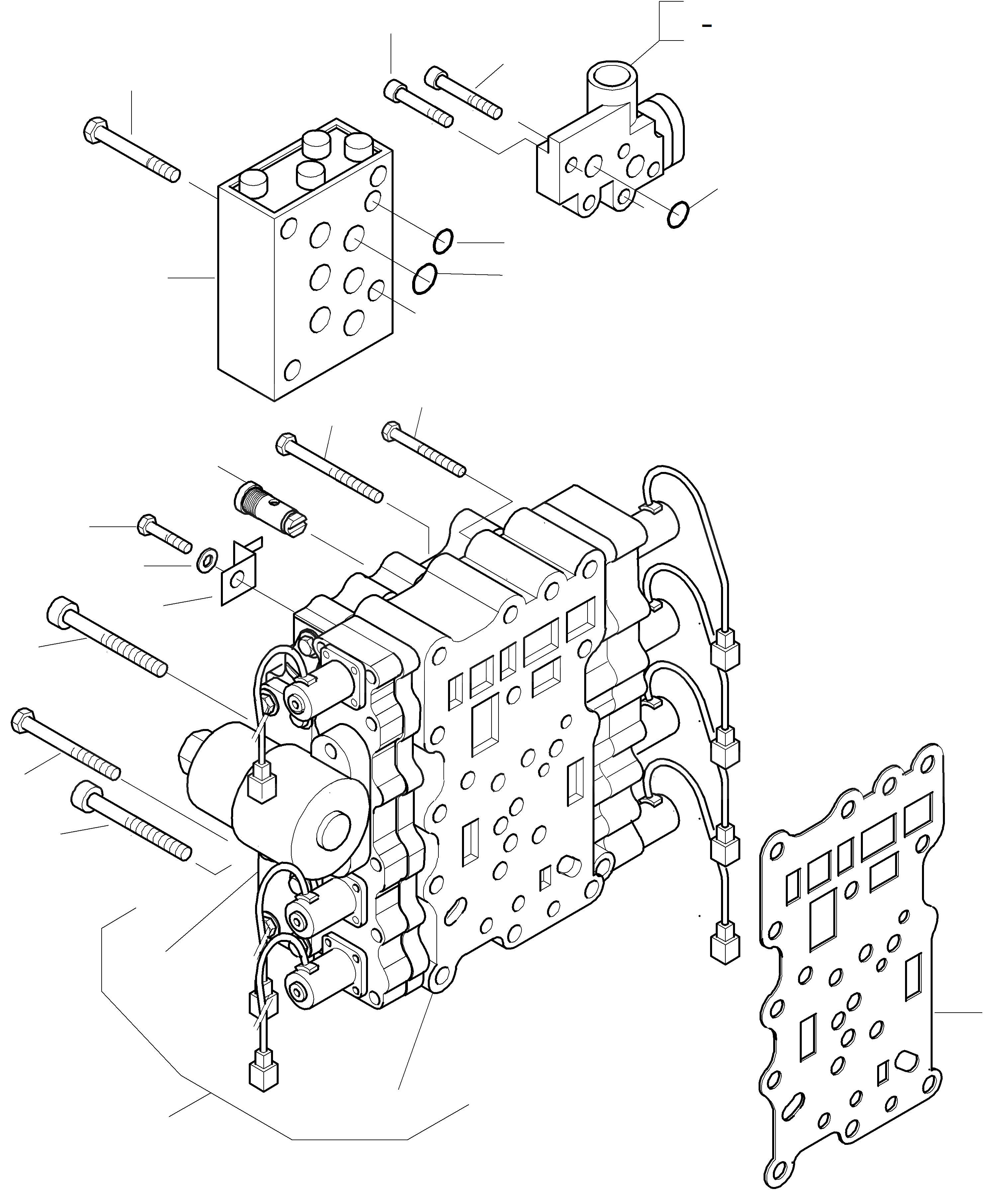 Схема запчастей Komatsu WA420-3 active - POWERSHIFT ТРАНСМИССИЯ, УПРАВЛЯЮЩ. КЛАПАН ТРАНСМИССИЯ, КРЕСТОВИНА