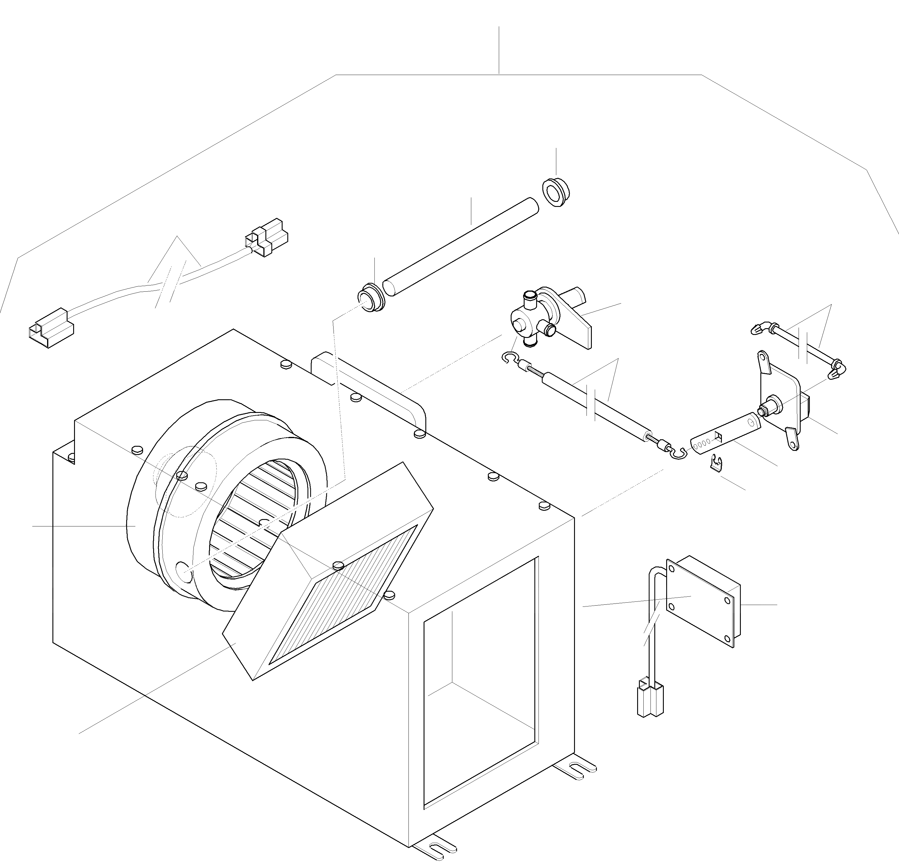 Схема запчастей Komatsu WA420-3 active - ОБОГРЕВАТЕЛЬ. ОБОГРЕВАТЕЛЬ.