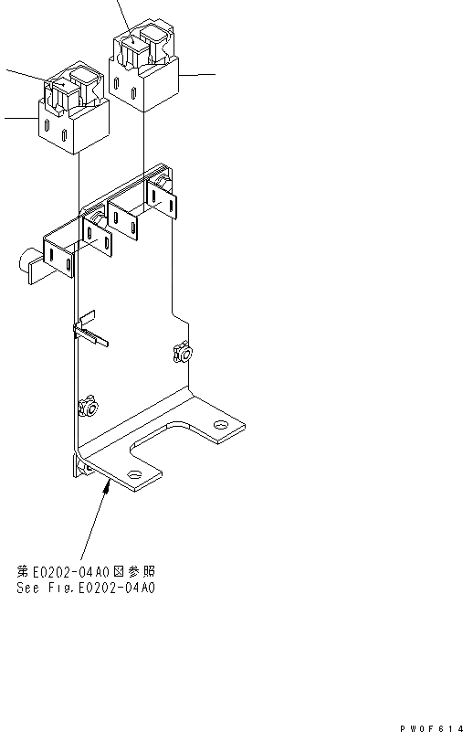 Схема запчастей Komatsu WA430-5-SN - ПРОВОДКА (МЕДЛЕННО ПЕРЕГОРАЮЩ. ПРЕДОХРАНИТЕЛЬ) ЭЛЕКТРИКА