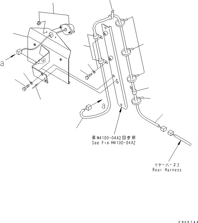 Схема запчастей Komatsu WA430-5-SN - КАПОТ (ОСВЕЩЕНИЕ И КОРПУС) (СНЕГОУБОРОЧН. СПЕЦ-Я.) ЧАСТИ КОРПУСА