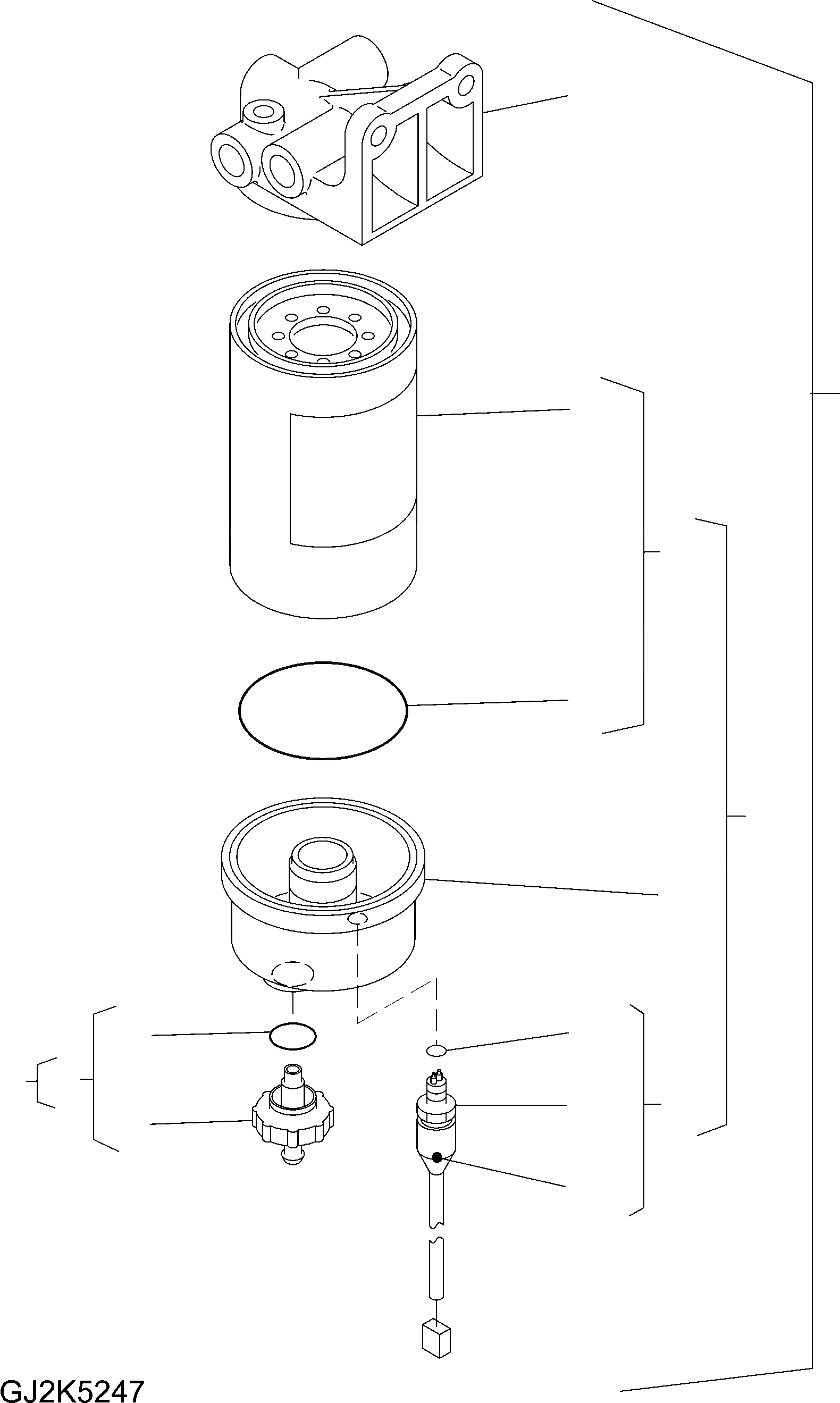 Схема запчастей Komatsu WA430-6E0 - ТОПЛИВН. БАК. (ФИЛЬТР.) (/) D ТОПЛИВН. БАК. AND КОМПОНЕНТЫ
