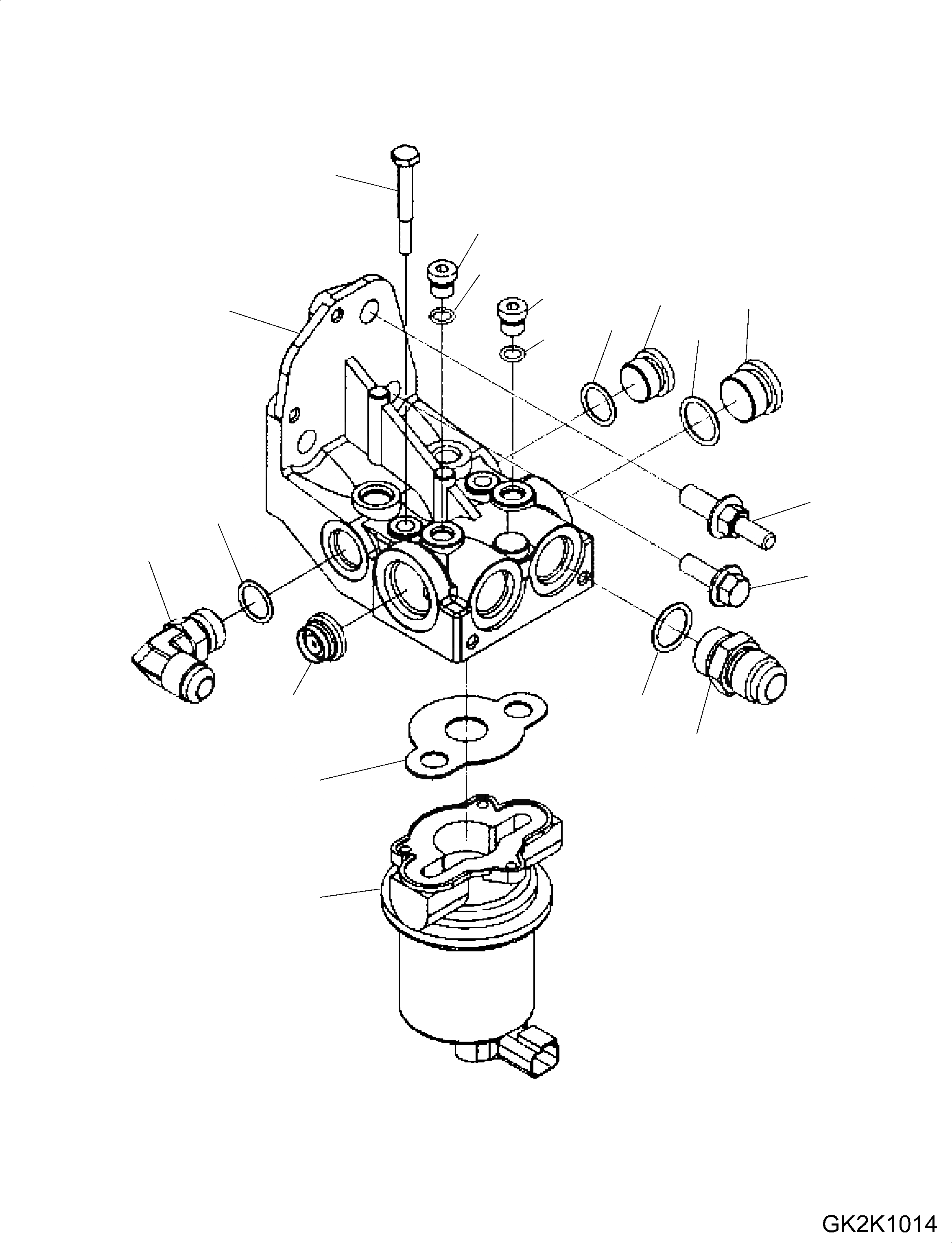 Схема запчастей Komatsu WA430-6 - ТОПЛИВН. ПЕРЕДАЧА НАСОС AA ДВИГАТЕЛЬ