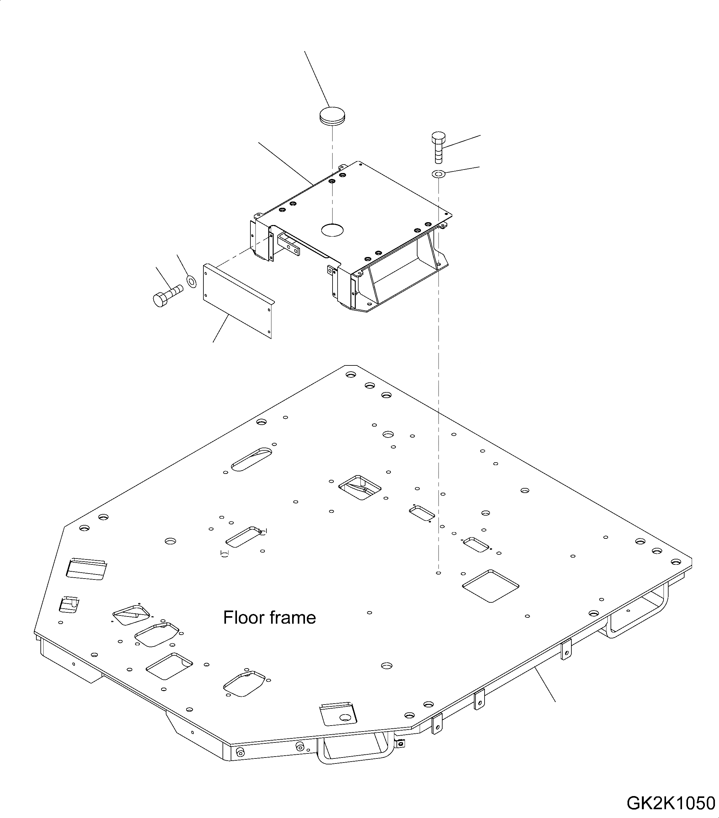 Схема запчастей Komatsu WA430-6 - ОСНОВН. КОНСТРУКЦИЯ (KOMTRAX СИДЕНЬЕ КОРПУС) K OPERATORґS ОБСТАНОВКА И СИСТЕМА УПРАВЛЕНИЯ