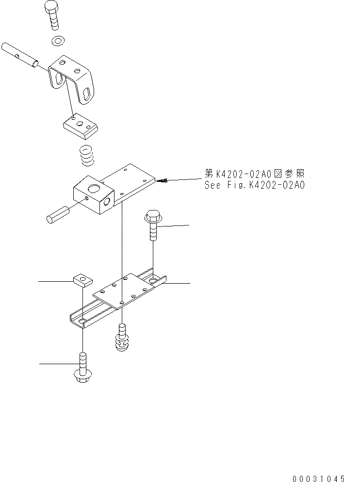 Схема запчастей Komatsu WA430-6 - ОСНОВН. КОНСТРУКЦИЯ (СУППОРТ НАКЛОН.) K OPERATORґS ОБСТАНОВКА И СИСТЕМА УПРАВЛЕНИЯ