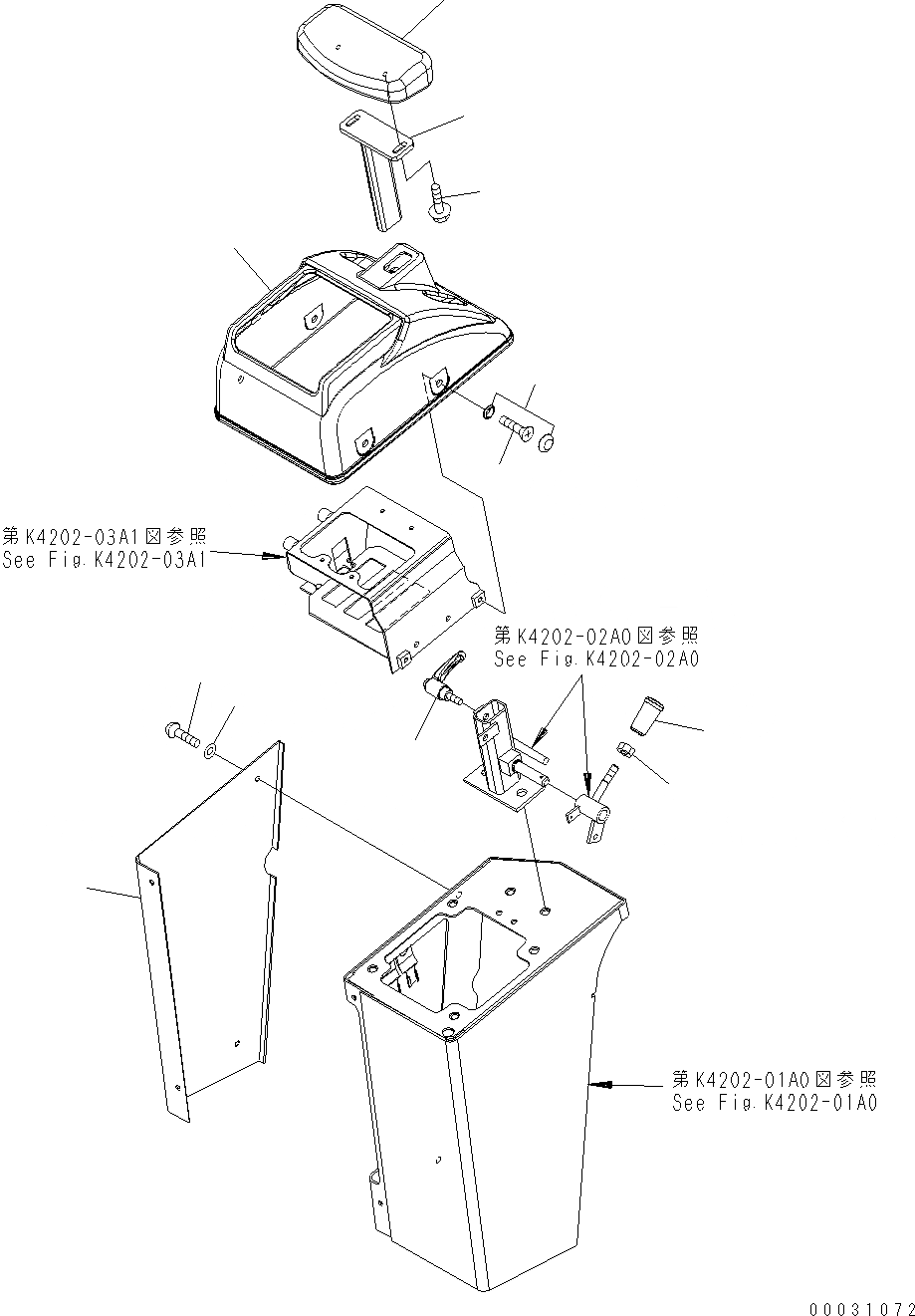 Схема запчастей Komatsu WA430-6 - УПРАВЛЕНИЕ ПОГРУЗКОЙ (REST WRIST) (ДЛЯ 3-Х СЕКЦИОНН. КЛАПАН) K OPERATORґS ОБСТАНОВКА И СИСТЕМА УПРАВЛЕНИЯ