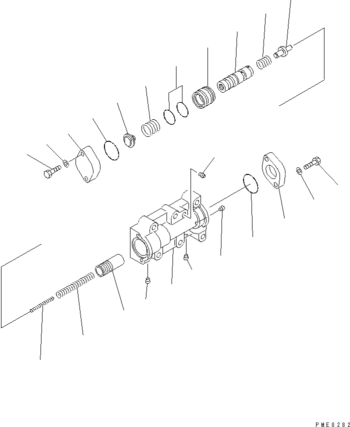 Схема запчастей Komatsu WA450-3 - ТРАНСМИССИЯ MODULATE КЛАПАН СИЛОВАЯ ПЕРЕДАЧА