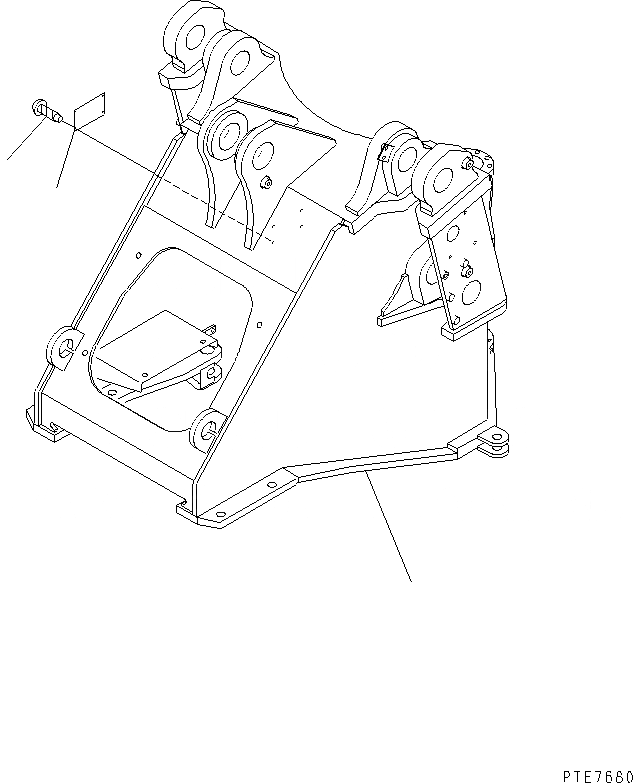 Схема запчастей Komatsu WA450L-3 - ПЕРЕДН. РАМА (С 3-Х СЕКЦ. КОНТР. КЛАПАНОМ И MONO РЫЧАГ)     (С АВТОМАТИЧ. СМАЗКОЙ СИСТЕМА) ОСНОВНАЯ РАМА И ЕЕ ЧАСТИ
