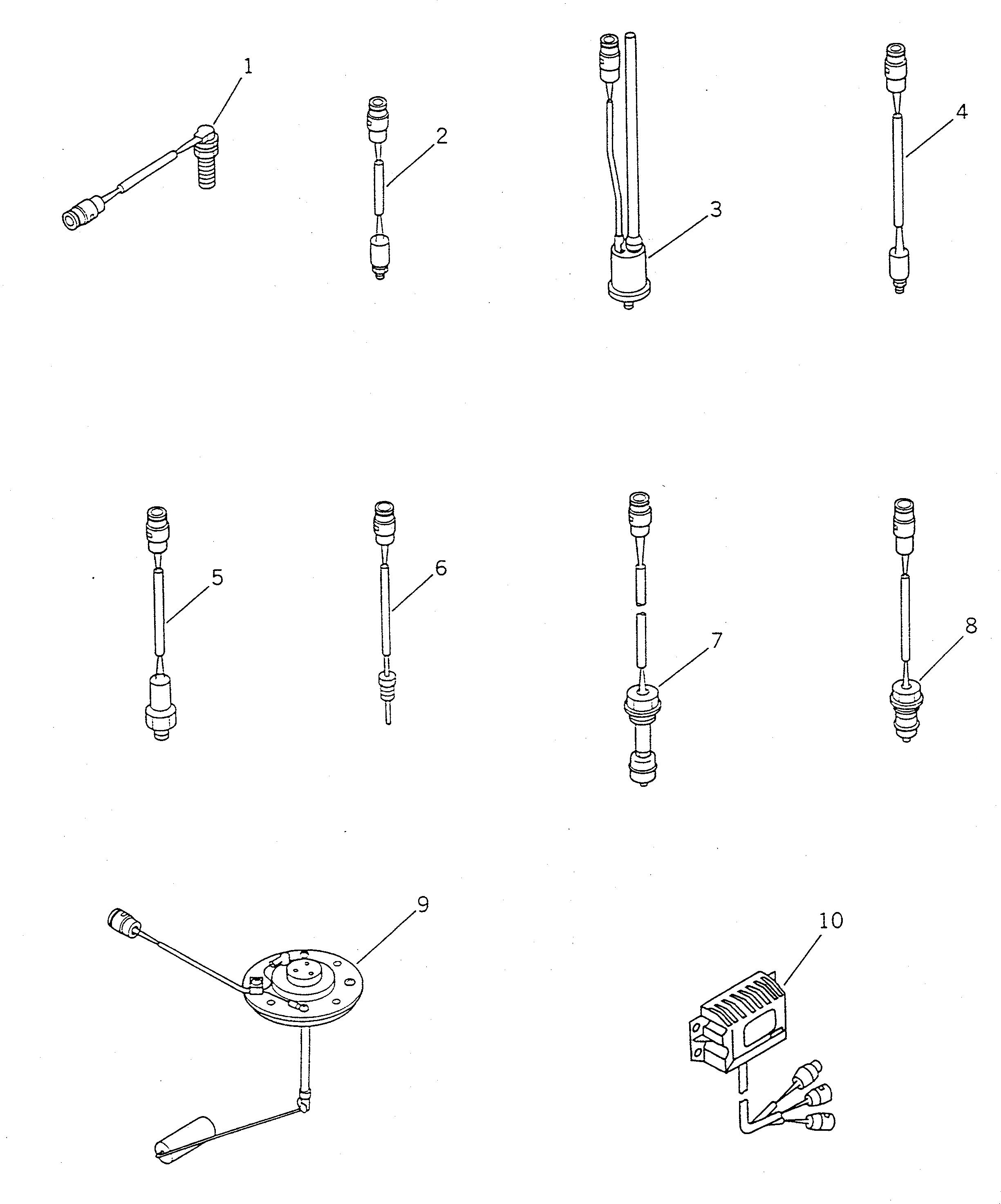 Схема запчастей Komatsu WA470-1 - ДАТЧИК И КОНТРОЛЛЕР(№-9999) КОМПОНЕНТЫ ДВИГАТЕЛЯ И ЭЛЕКТРИКА