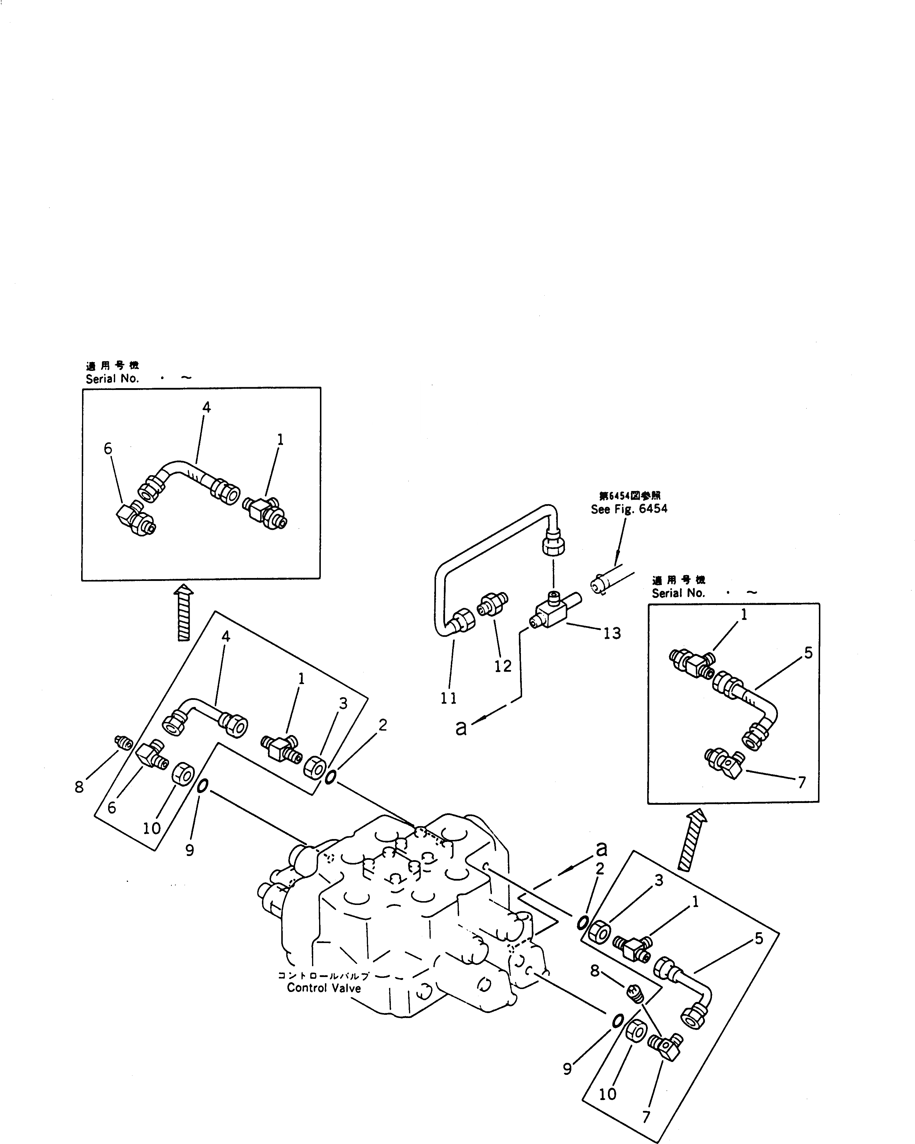 Схема запчастей Komatsu WA470-1 - 2-Х СЕКЦИОНН. УПРАВЛЯЮЩ. КЛАПАН (/)(№-9999) УПРАВЛ-Е РАБОЧИМ ОБОРУДОВАНИЕМ