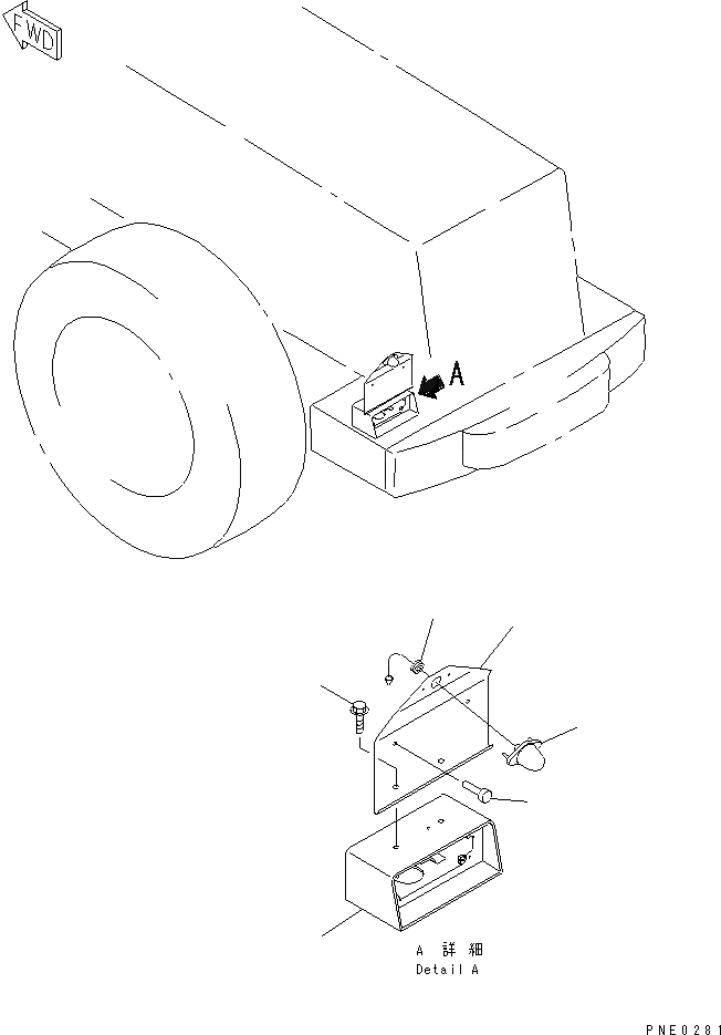 Схема запчастей Komatsu WA470-3 - LICENSE ПЛАСТИНА(№-) КОМПОНЕНТЫ ДВИГАТЕЛЯ И ЭЛЕКТРИКА