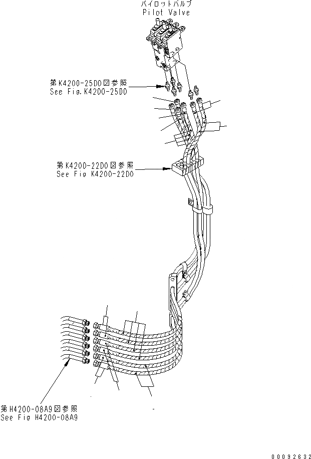 Схема запчастей Komatsu WA470-5 - ОСНОВН. КОНСТРУКЦИЯ (P.P.C ТРУБЫ) (ДЛЯ 3-Х СЕКЦИОНН. КЛАПАН) (ДЛЯ FACE УПЛОТНЕНИЕ ТИП) КАБИНА ОПЕРАТОРА И СИСТЕМА УПРАВЛЕНИЯ