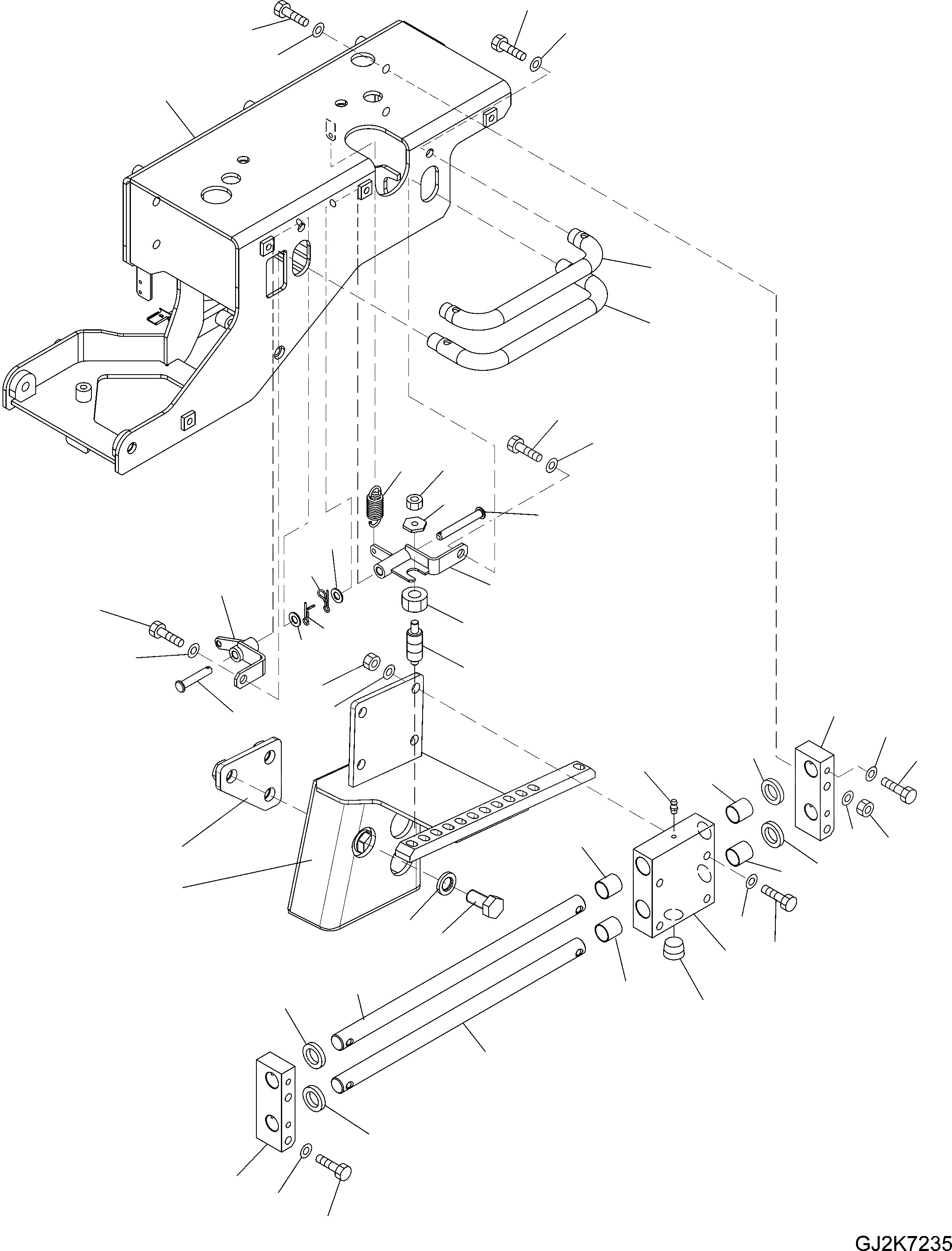 Схема запчастей Komatsu WA470-6 LC - OPERATORґS СИДЕНЬЕ (ПОДОГРЕВ) (КОНСОЛЬ) (ДЛЯ УПРАВЛ-Е ДЖОЙСТИКОМ) (/) K OPERATORґS ОБСТАНОВКА И СИСТЕМА УПРАВЛЕНИЯ