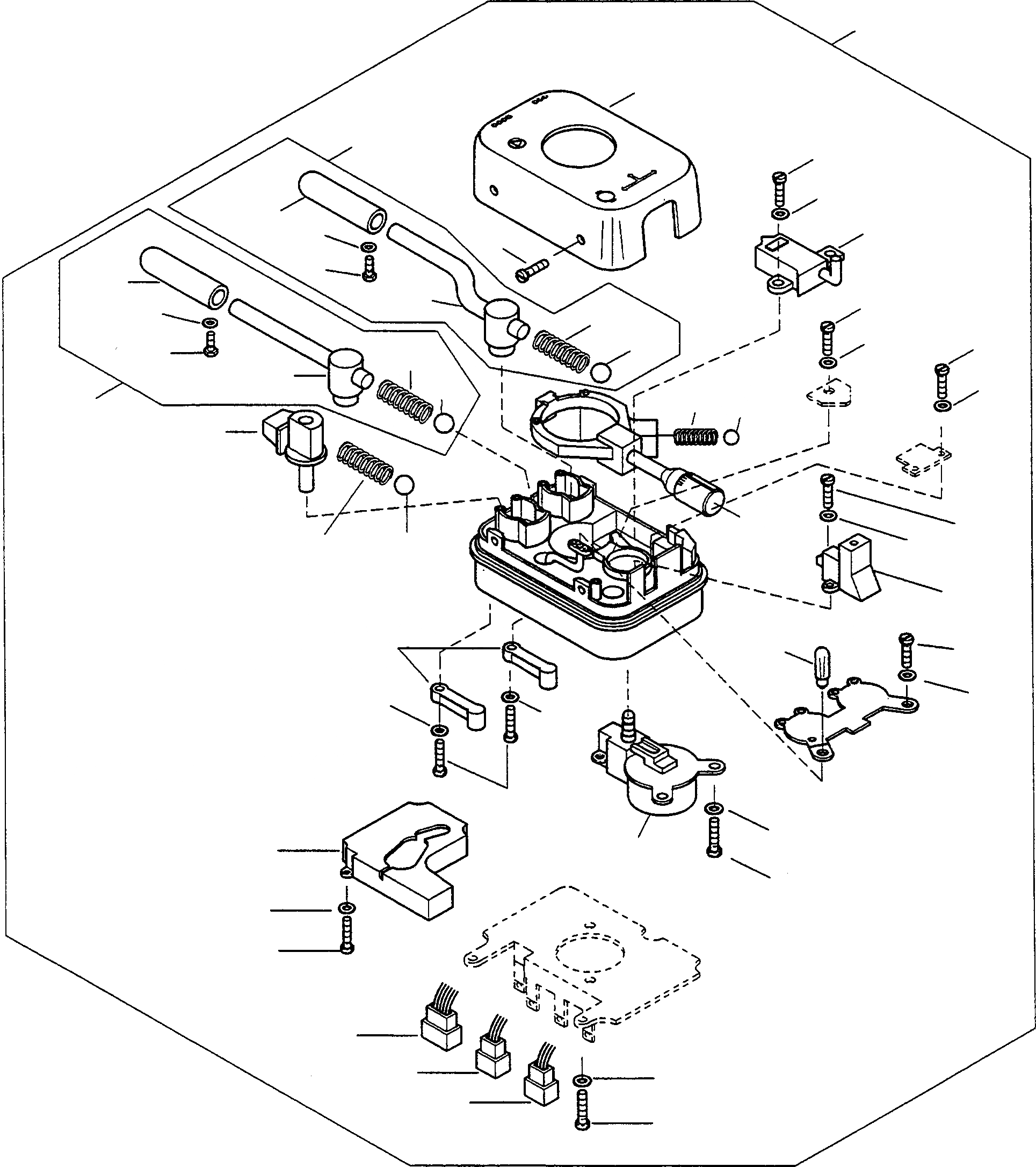Схема запчастей Komatsu WA470-3 - INSTRUMENT КОРПУС И ATTACHING ЧАСТИ ТРАНСМИССИЯ, КРЕСТОВИНА