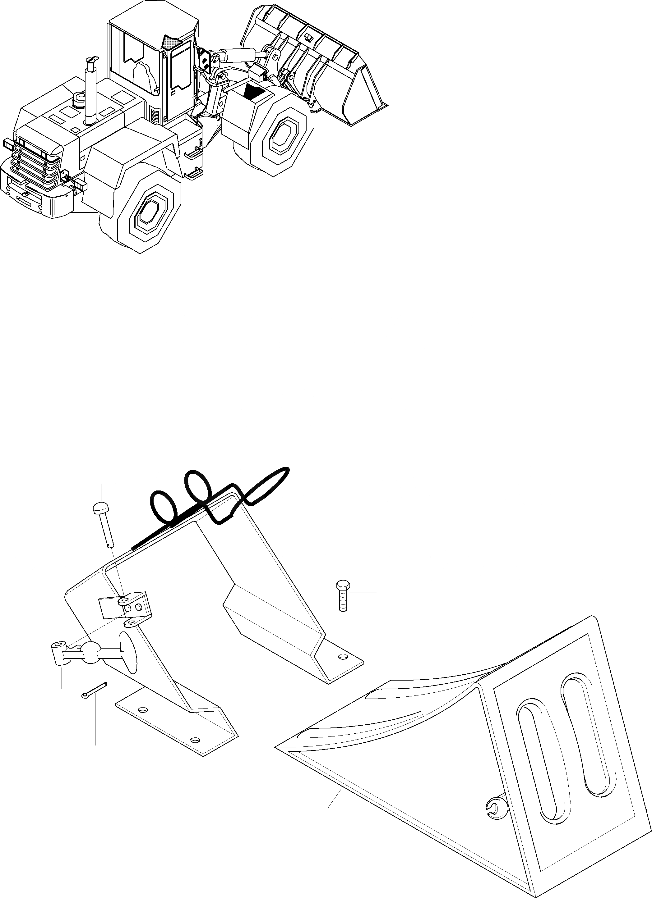 Схема запчастей Komatsu WA470-3 active - WКРОМКА И ATTACHEMENT ИНСТРУМЕНТ, АКСЕССУАРЫ, БУКВЕНН.