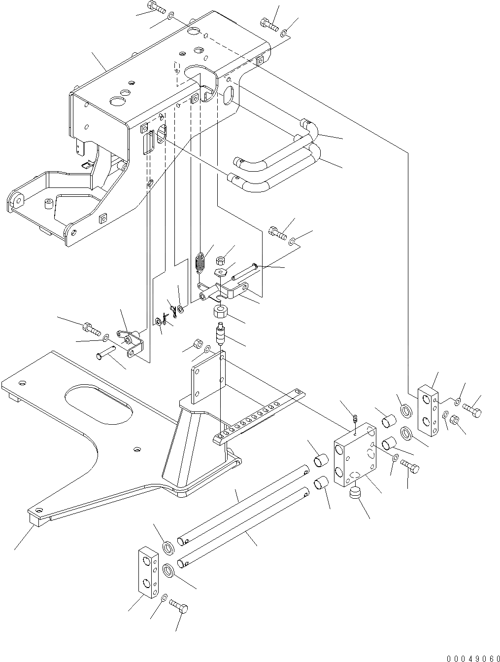 Схема запчастей Komatsu WA480-6 LC - OPERATORґS СИДЕНЬЕ (КОНСОЛЬ) (ДЛЯ УПРАВЛ-Е ДЖОЙСТИКОМ) (/) (заводской номер H7-H8) K OPERATORґS ОБСТАНОВКА И СИСТЕМА УПРАВЛЕНИЯ