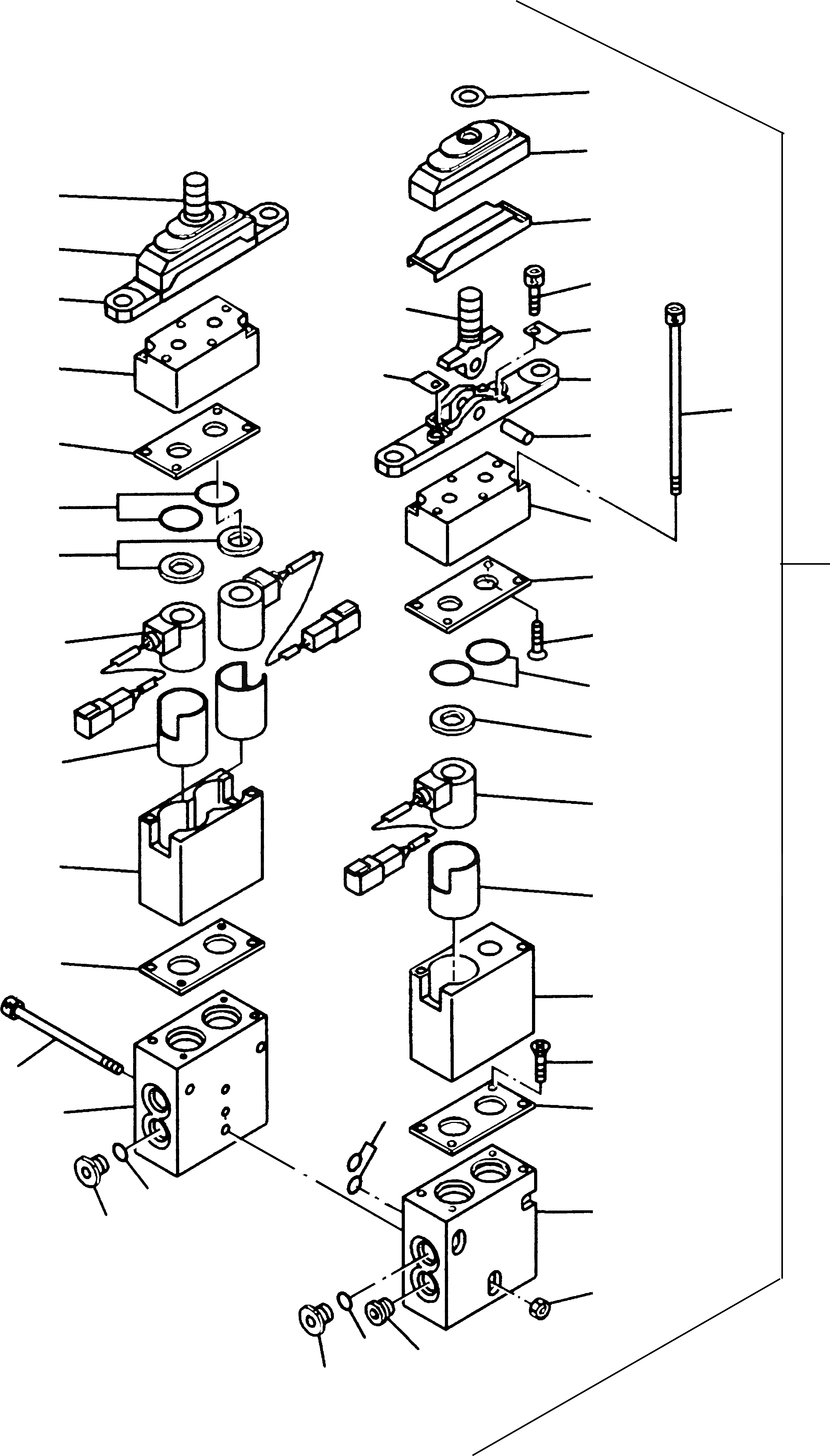 Схема запчастей Komatsu WA480-5 - УДАЛЕНН. УПРАВЛЯЮЩ. КЛАПАН ГИДРАВЛИКА