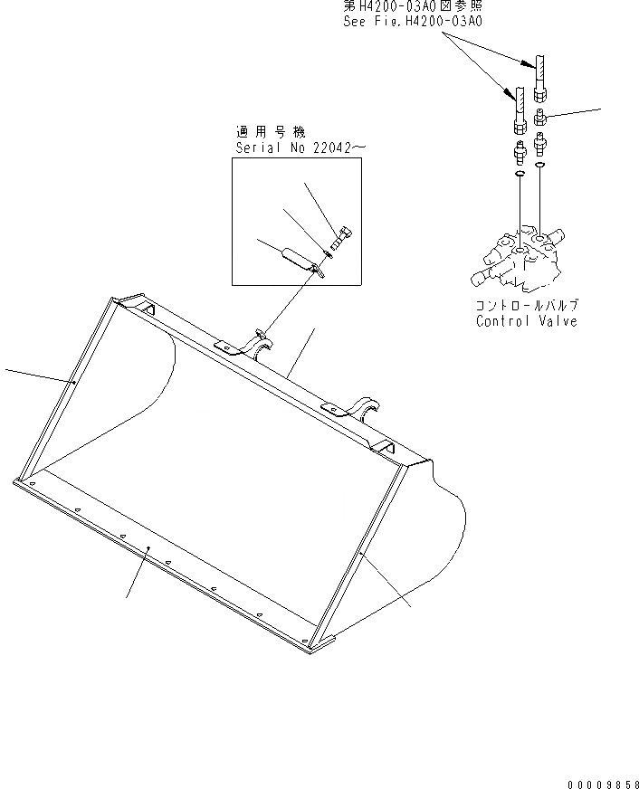 Схема запчастей Komatsu WA50-3-X - КОВШ¤ .9M (ДЛЯ ONE TOUCH СОЕДИНИТ. УСТР-ВО) (СПЕЦ-Я LIVESTOCK RAISING) РАБОЧЕЕ ОБОРУДОВАНИЕ