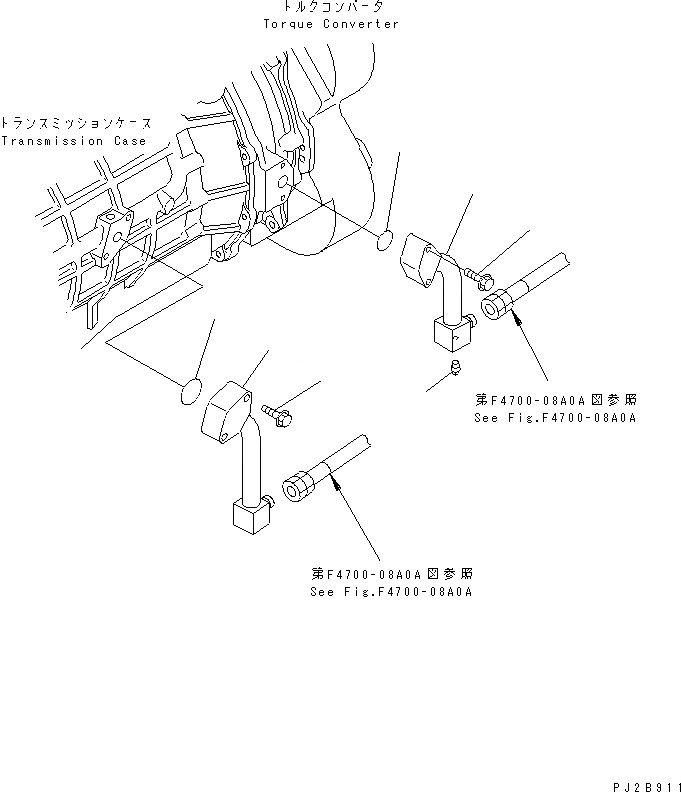Схема запчастей Komatsu WA500-3 - ГИДРОТРАНСФОРМАТОР И ТРАНСМИССИЯ ЛИНИЯ (ЛИНИИ МАСЛООХЛАДИТЕЛЯ¤ ТРАНСМИССИЯ )(№87-) ГИДРОТРАНСФОРМАТОР И ТРАНСМИССИЯ