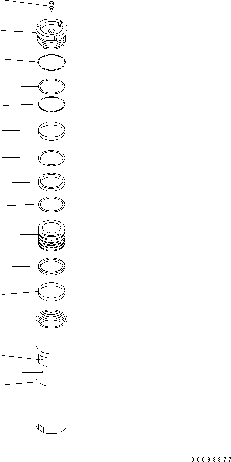 Схема запчастей Komatsu WA500-3 - ТОРМОЗ. АККУМУЛЯТОР(№-7) ОСНОВН. КОМПОНЕНТЫ И РЕМКОМПЛЕКТЫ