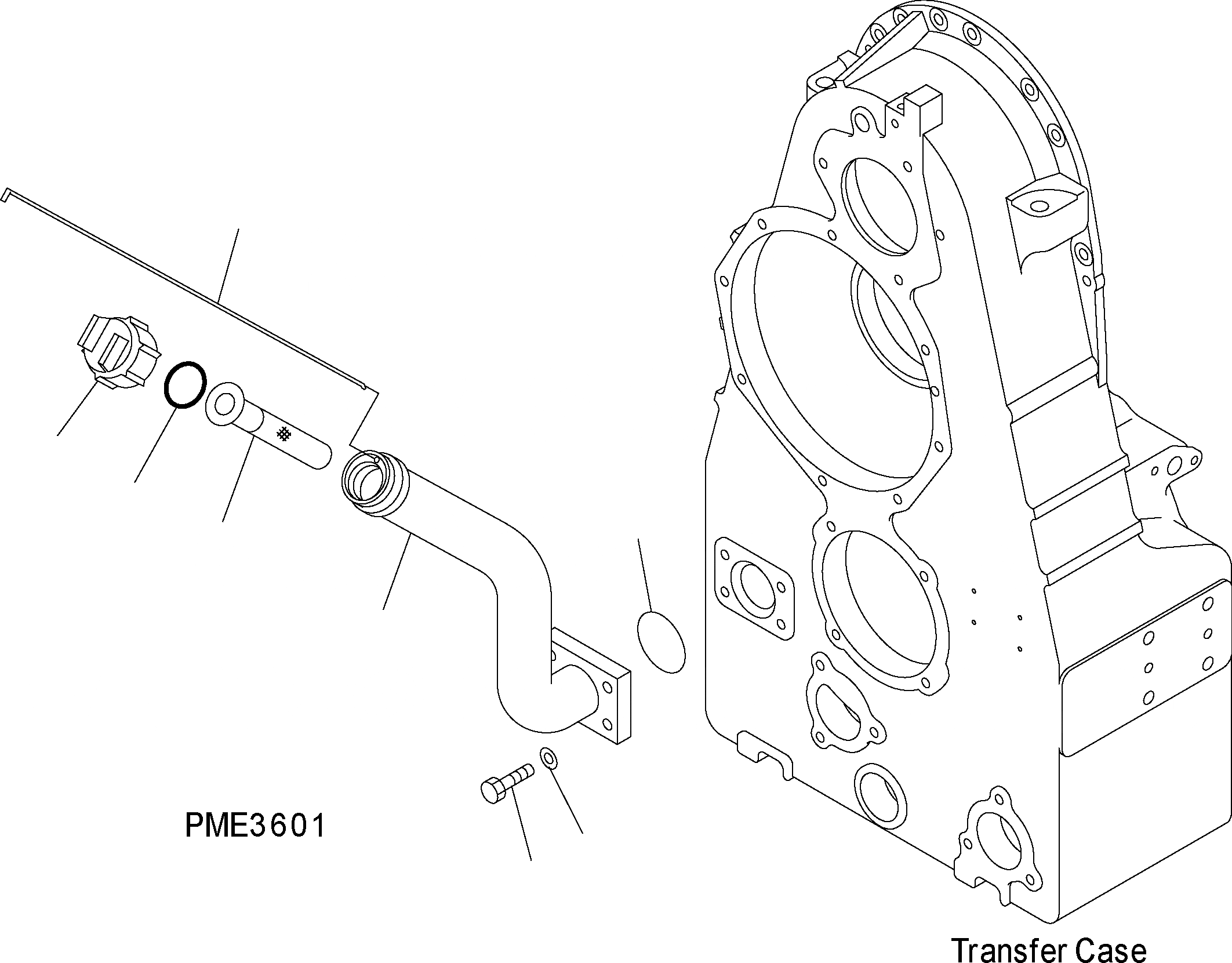Схема запчастей Komatsu WA500-3H - ТРАНСМИССИЯ (ПЕРЕДАЧА НАПОЛНИТЕЛЬ) F ТРАНСМИССИЯ