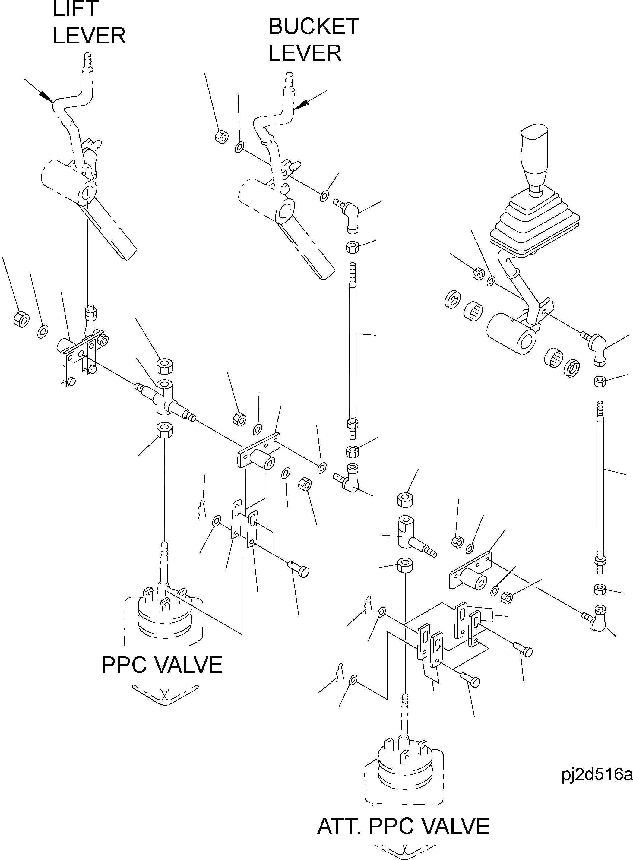 Схема запчастей Komatsu WA500-3H - ПОЛ SUB (МЕХ-М УПРАВЛ-Я РАБОЧ. ОБОРУД-EM СЕКЦ.) K OPERATORґS ОБСТАНОВКА И СИСТЕМА УПРАВЛЕНИЯ