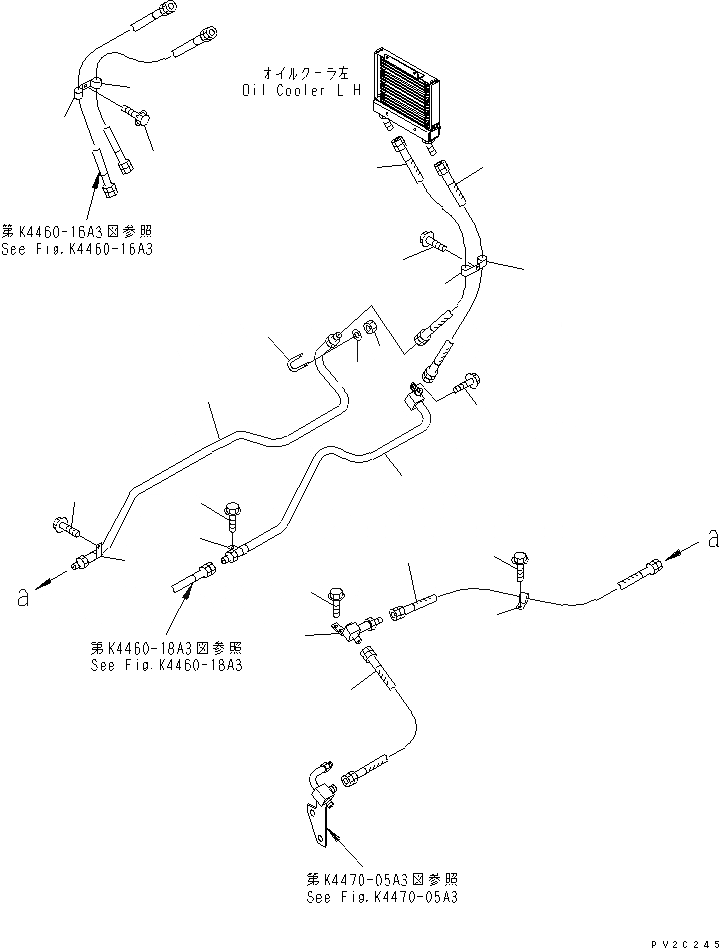 Схема запчастей Komatsu WA500-3 - УПРАВЛ-Е ТОРМОЗОМ (НАСОС - МАСЛООХЛАДИТЕЛЬ¤ /) (С ВСАСЫВ. ВЕНТИЛЯТОРОМ) КАБИНА ОПЕРАТОРА И СИСТЕМА УПРАВЛЕНИЯ
