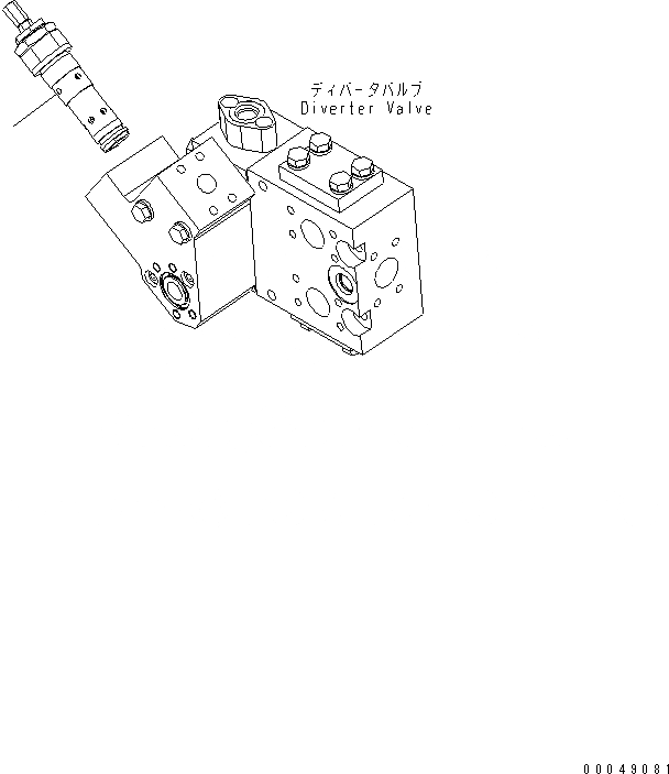 Схема запчастей Komatsu WA500-6R - ЛИНИЯ ЭКСТРЕНН. РУЛЕВ. УПРАВЛ-Я (РАЗГРУЗ. КЛАПАН)(№-) ГИДРОТРАНСФОРМАТОР И ТРАНСМИССИЯ