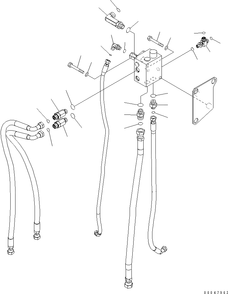 Схема запчастей Komatsu WA500-6R - ТОРМОЗ. COMPO КОРПУС (ЗАГРУЗОЧН. КЛАПАН) (КОМПОНЕНТЫ /)(№-) КАБИНА ОПЕРАТОРА И СИСТЕМА УПРАВЛЕНИЯ
